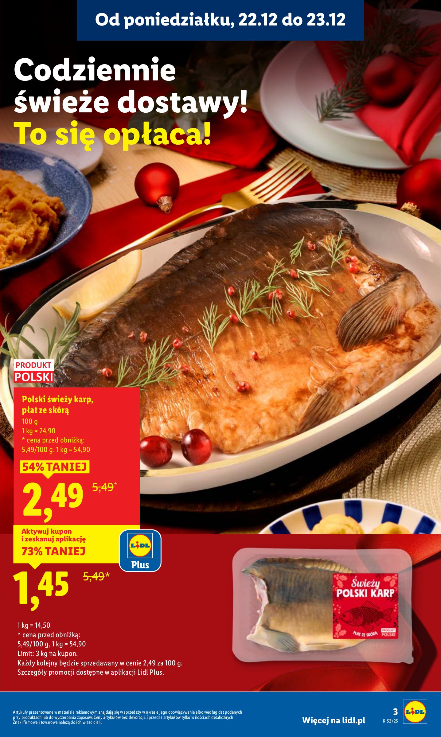 lidl - Gazetka Lidl - ważna od 22.12. do 23.12. - page: 3
