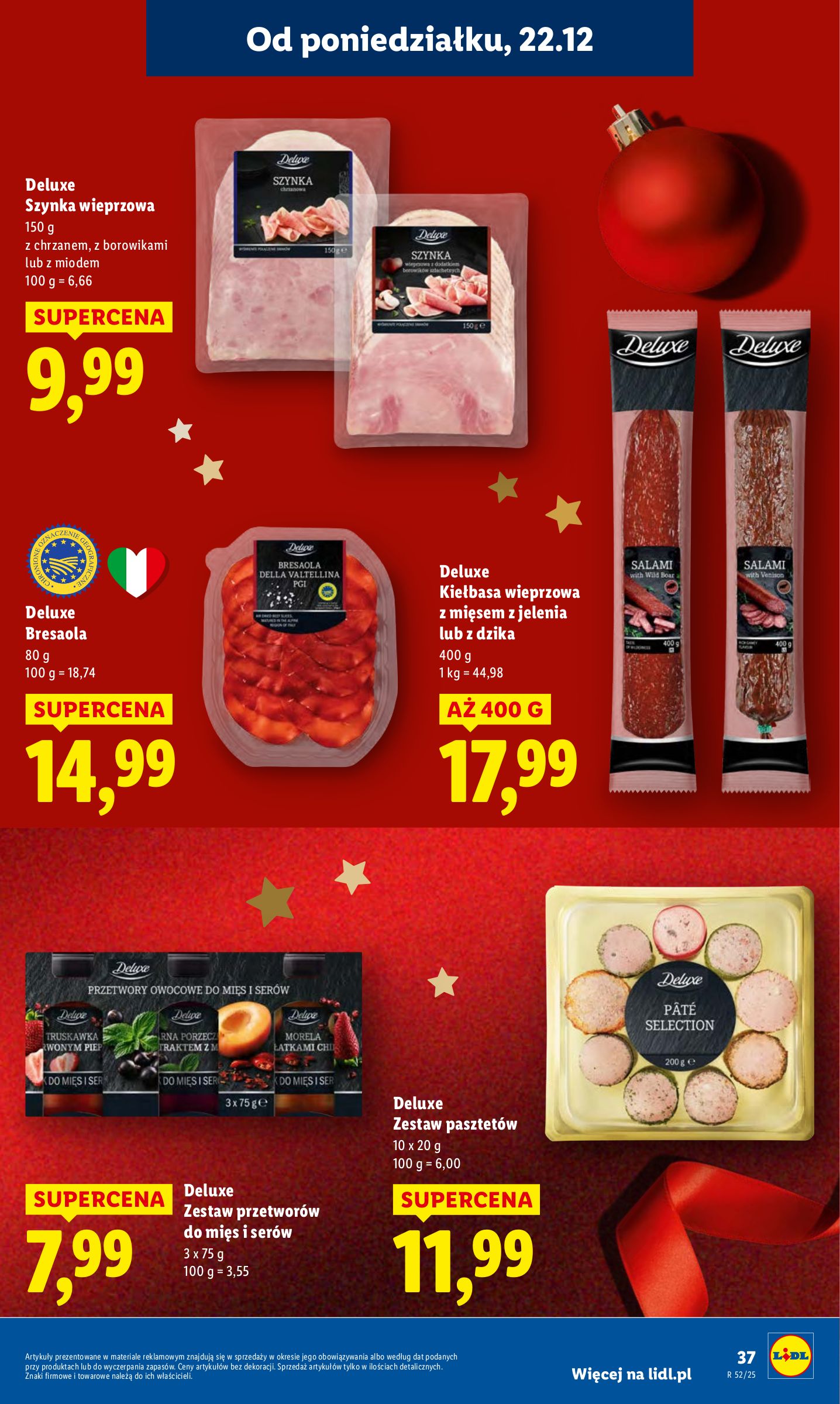 lidl - Gazetka Lidl - ważna od 22.12. do 23.12. - page: 39