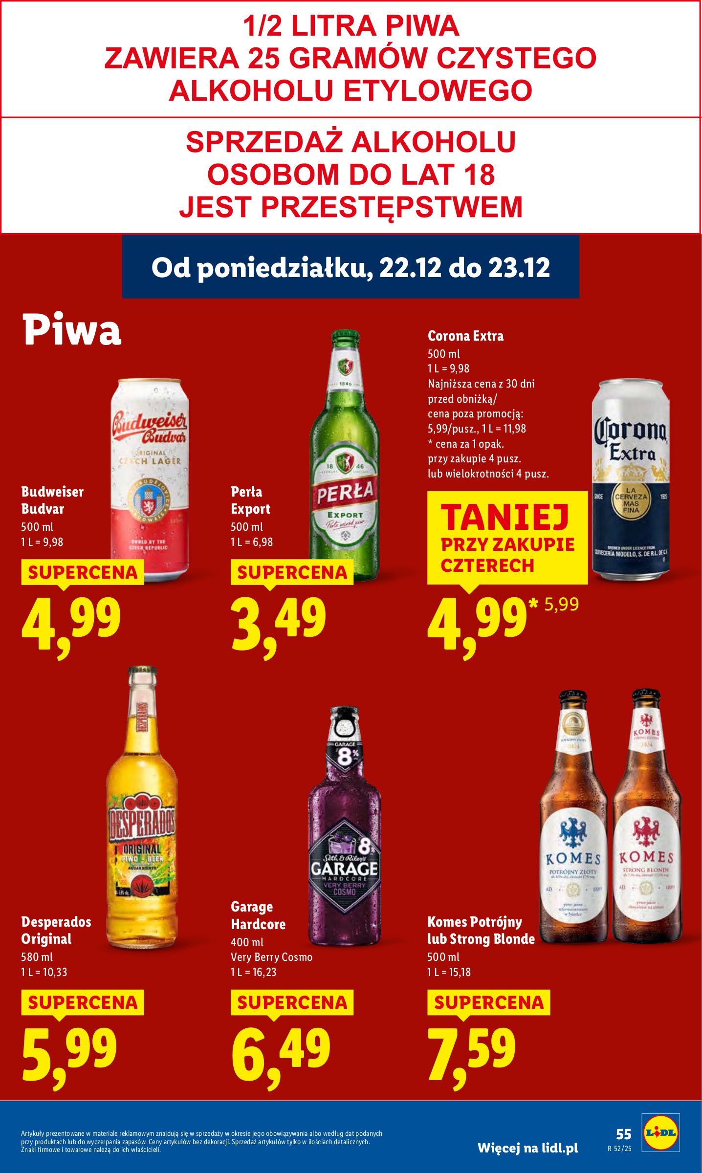 lidl - Gazetka Lidl - ważna od 22.12. do 23.12. - page: 57