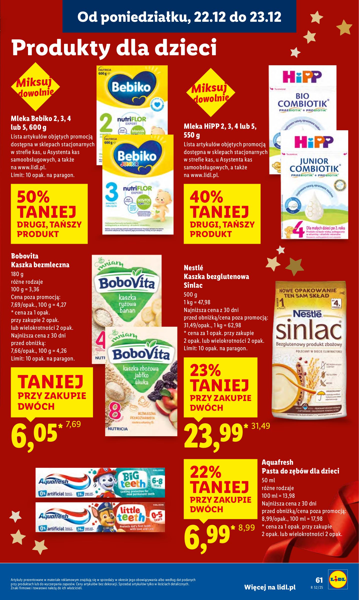 lidl - Gazetka Lidl - ważna od 22.12. do 23.12. - page: 63