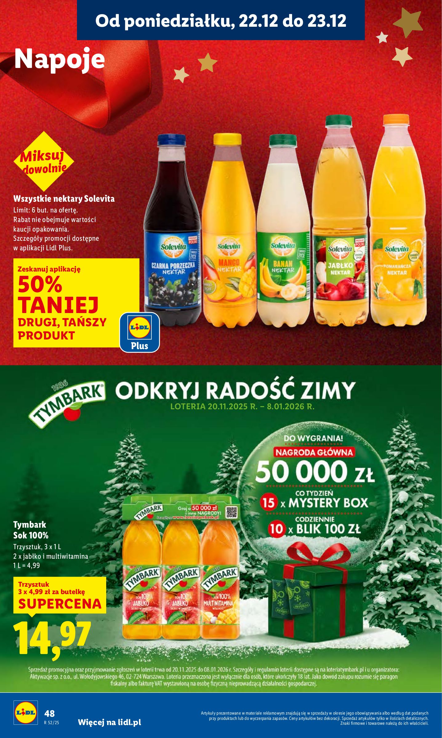 lidl - Gazetka Lidl - ważna od 22.12. do 23.12. - page: 50