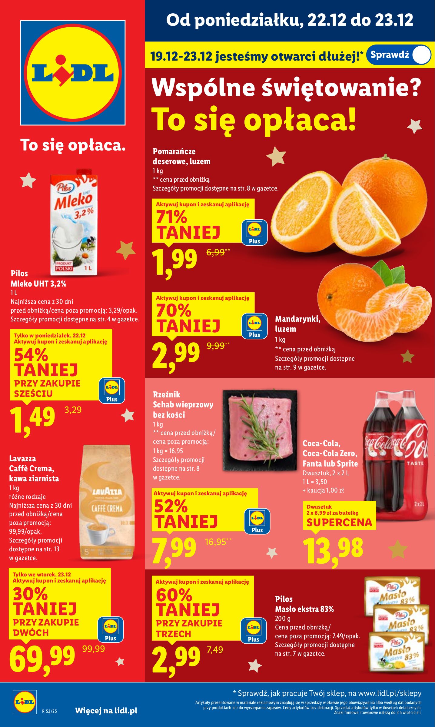 lidl - Gazetka Lidl - ważna od 22.12. do 23.12.