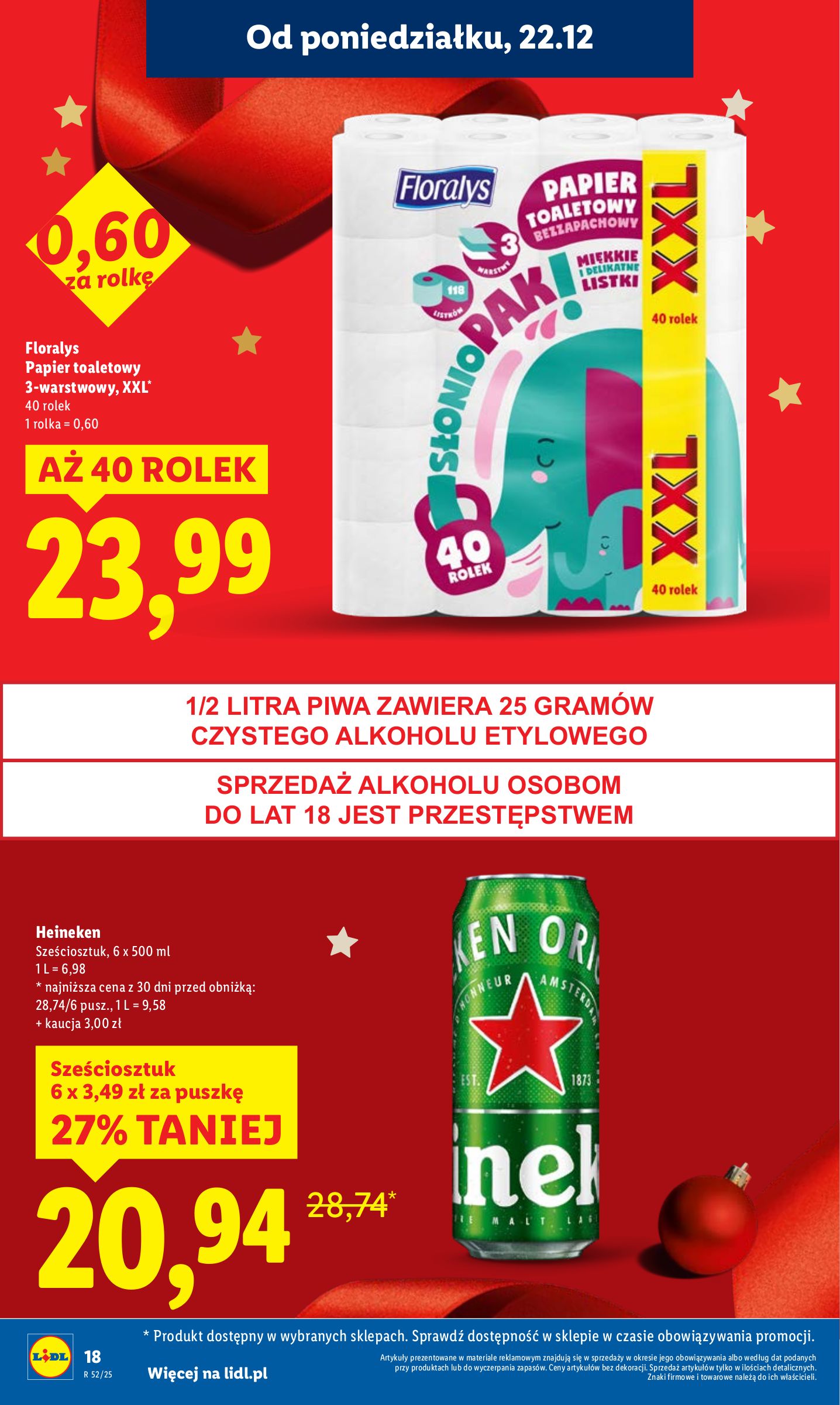 lidl - Gazetka Lidl - ważna od 22.12. do 23.12. - page: 18