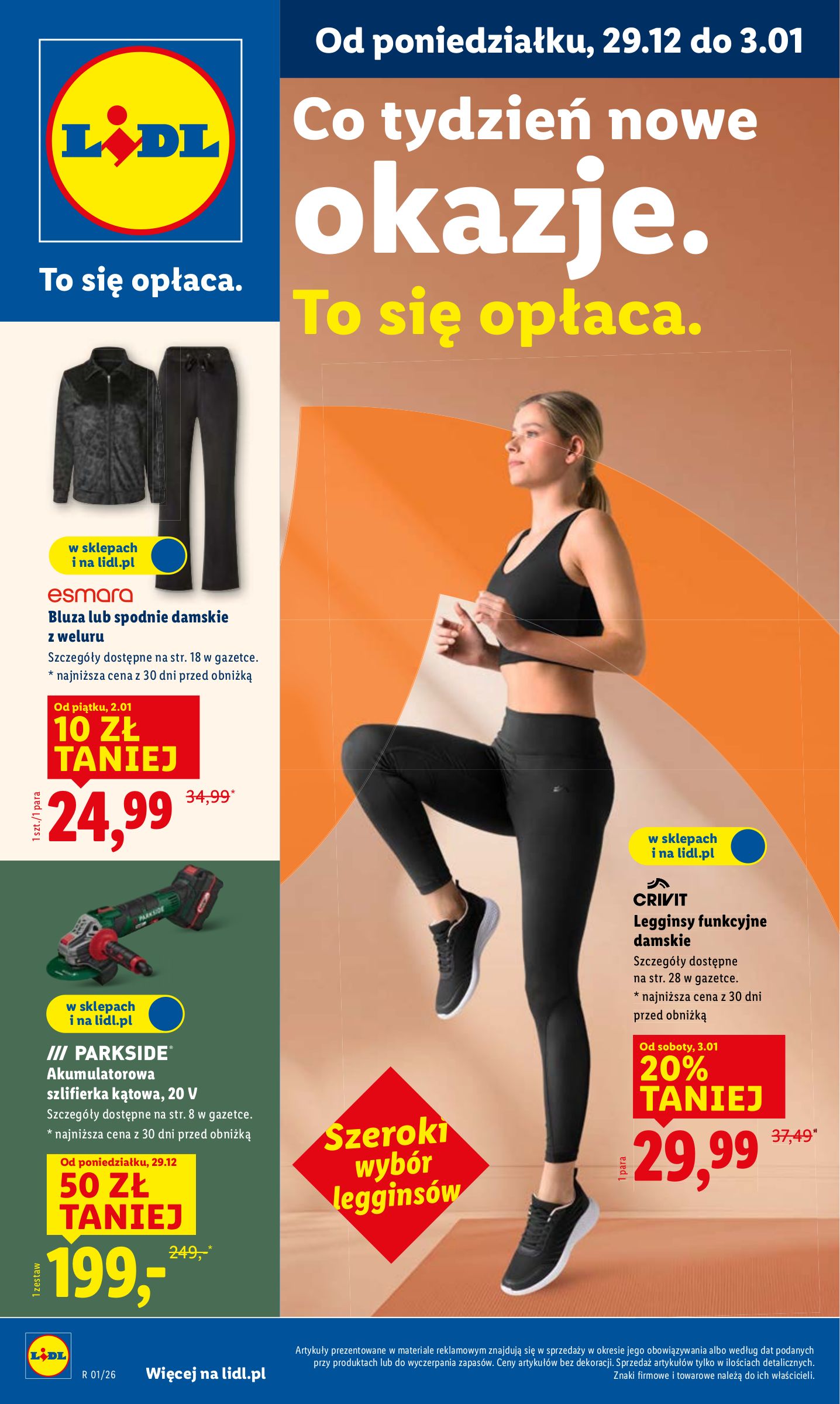 lidl - Gazetka Lidl - Katalog Okazji - ważna od 29.12. do 03.01.