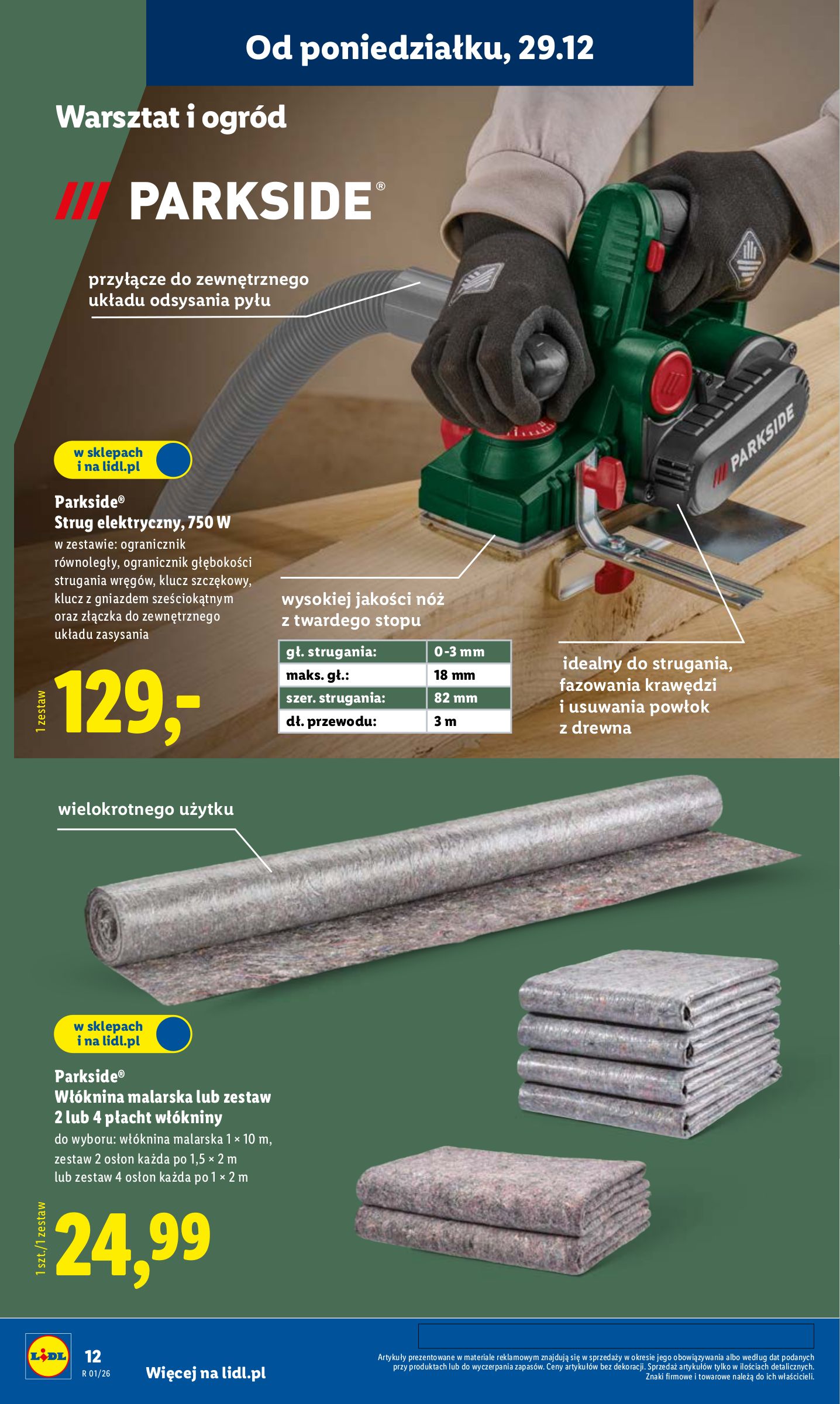 lidl - Gazetka Lidl - Katalog Okazji - ważna od 29.12. do 03.01. - page: 12