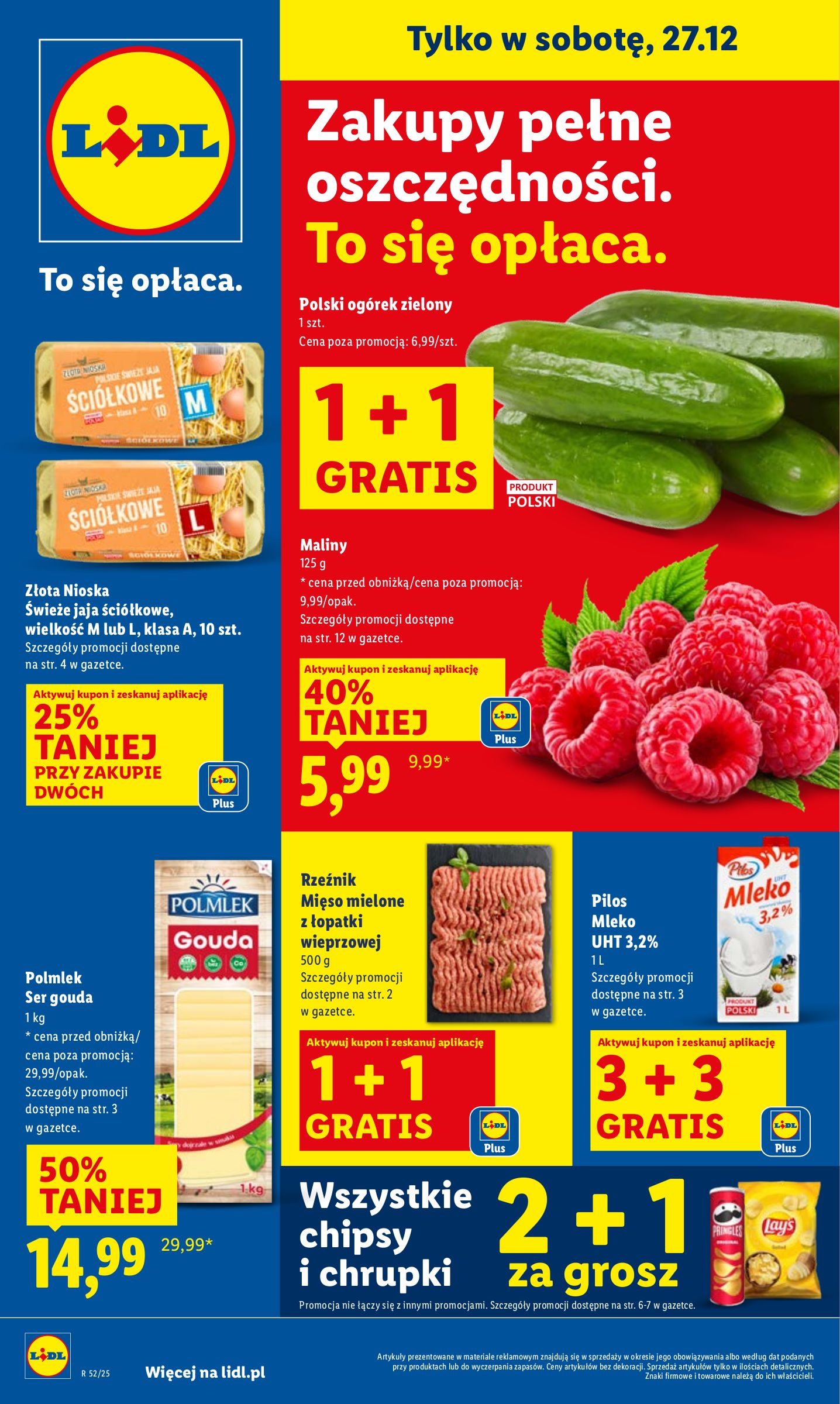 lidl - Gazetka Lidl - ważna od 27.12. do 27.12. - page: 1