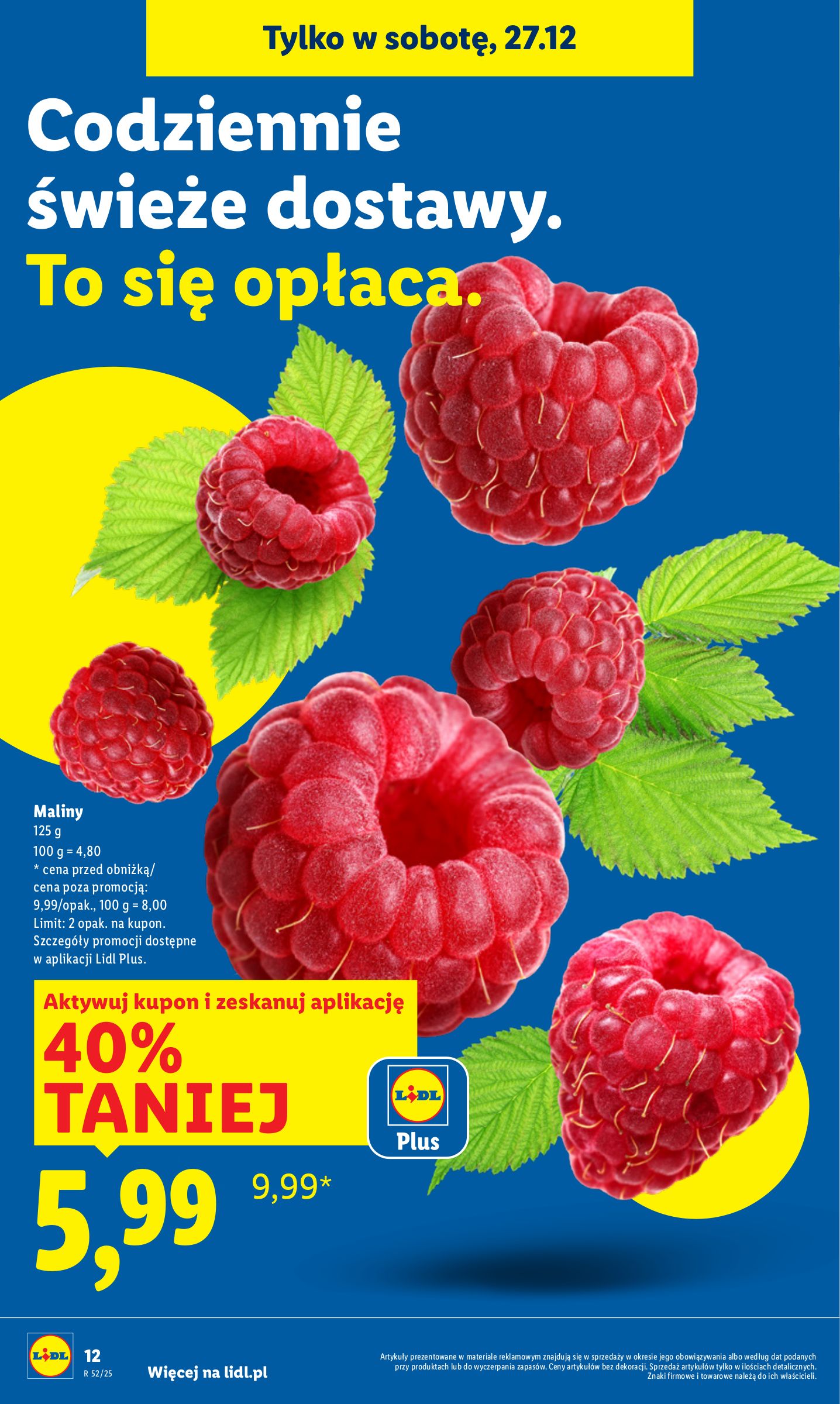 lidl - Gazetka Lidl - ważna od 27.12. do 27.12. - page: 12