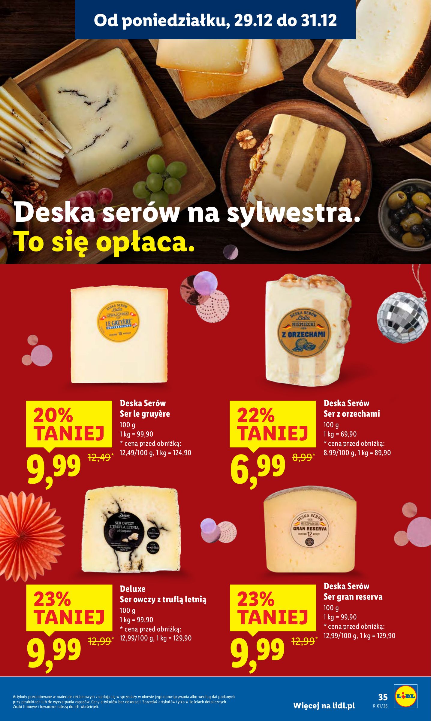 lidl - Gazetka Lidl - ważna od 29.12. do 31.12. - page: 35