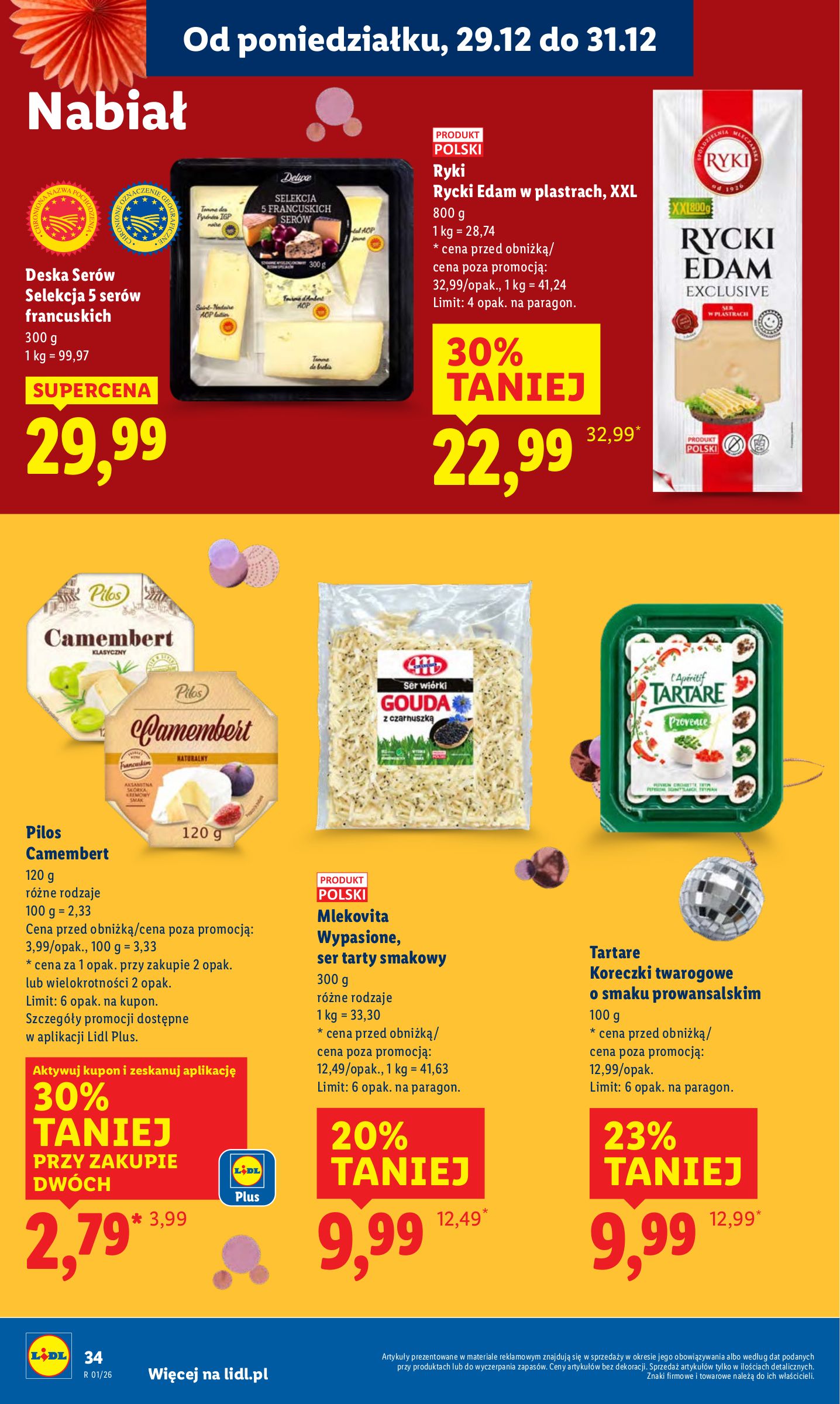 lidl - Gazetka Lidl - ważna od 29.12. do 31.12. - page: 34