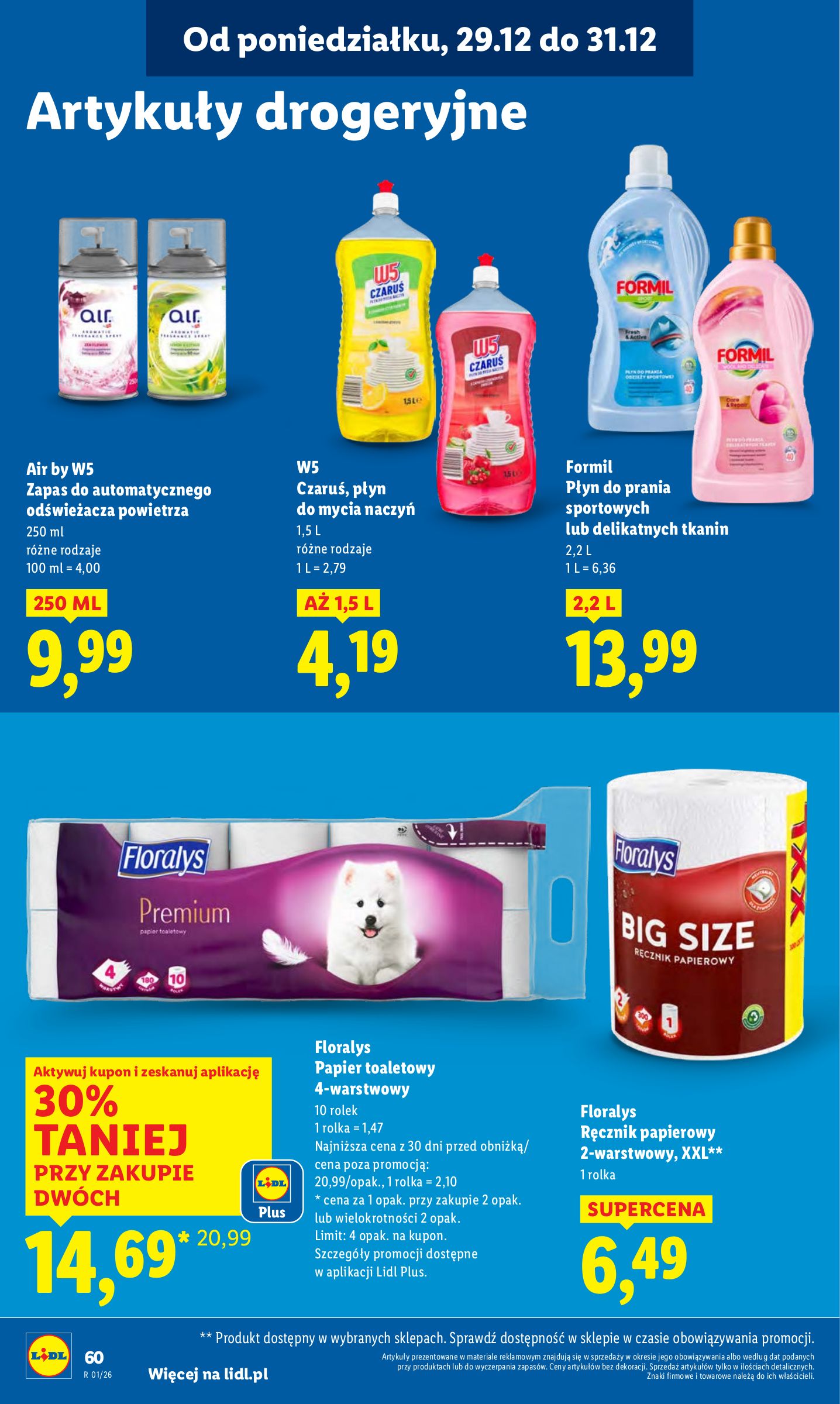 lidl - Gazetka Lidl - ważna od 29.12. do 31.12. - page: 60