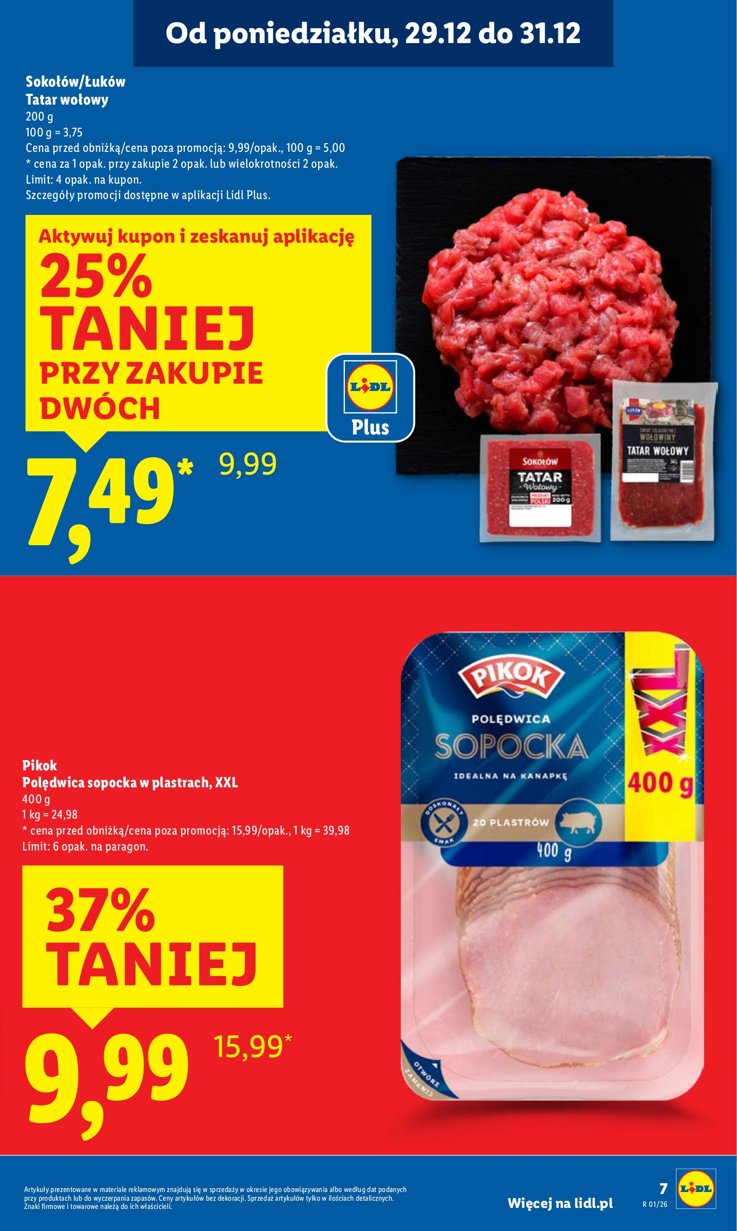 lidl - Gazetka Lidl - ważna od 29.12. do 31.12. - page: 7