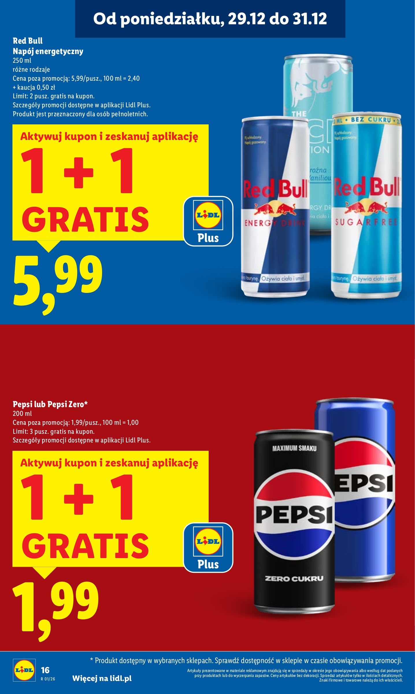 lidl - Gazetka Lidl - ważna od 29.12. do 31.12. - page: 16