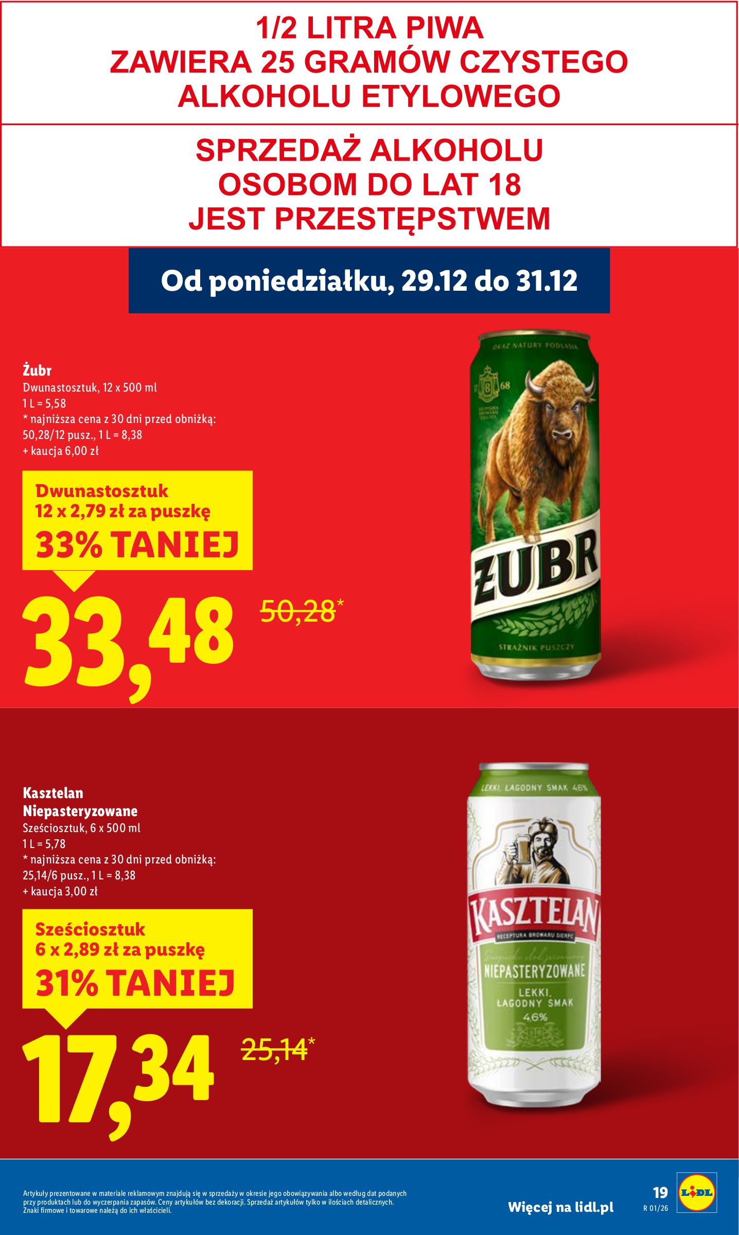 lidl - Gazetka Lidl - ważna od 29.12. do 31.12. - page: 19