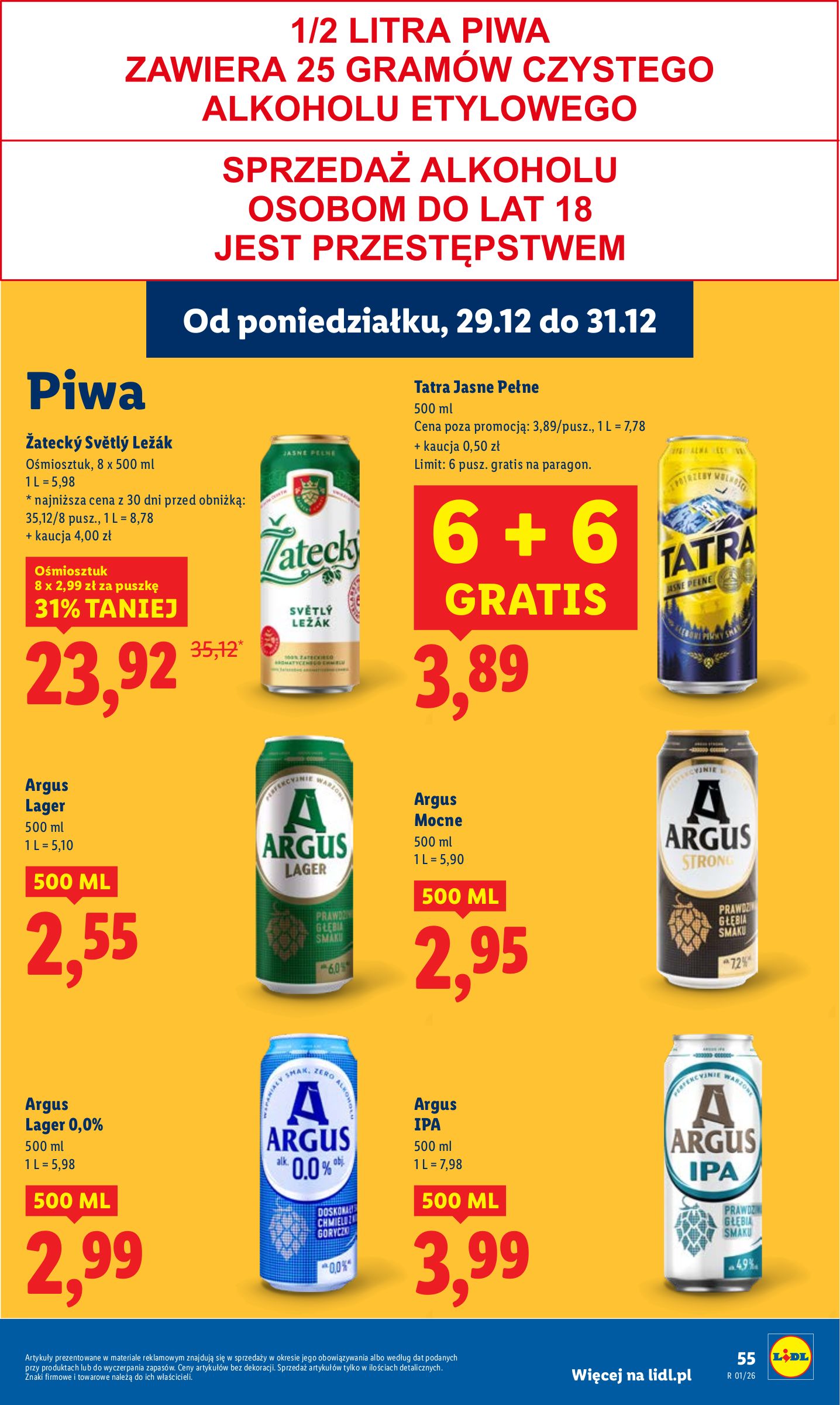 lidl - Gazetka Lidl - ważna od 29.12. do 31.12. - page: 55