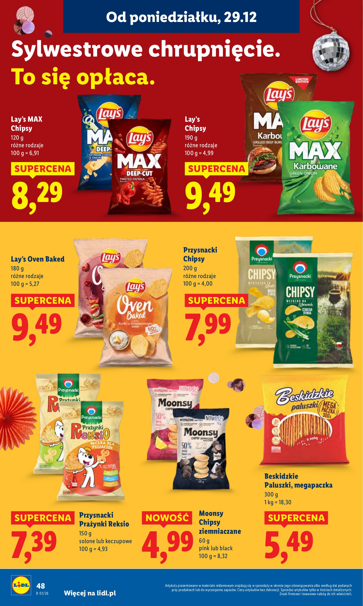 lidl - Gazetka Lidl - ważna od 29.12. do 31.12. - page: 48