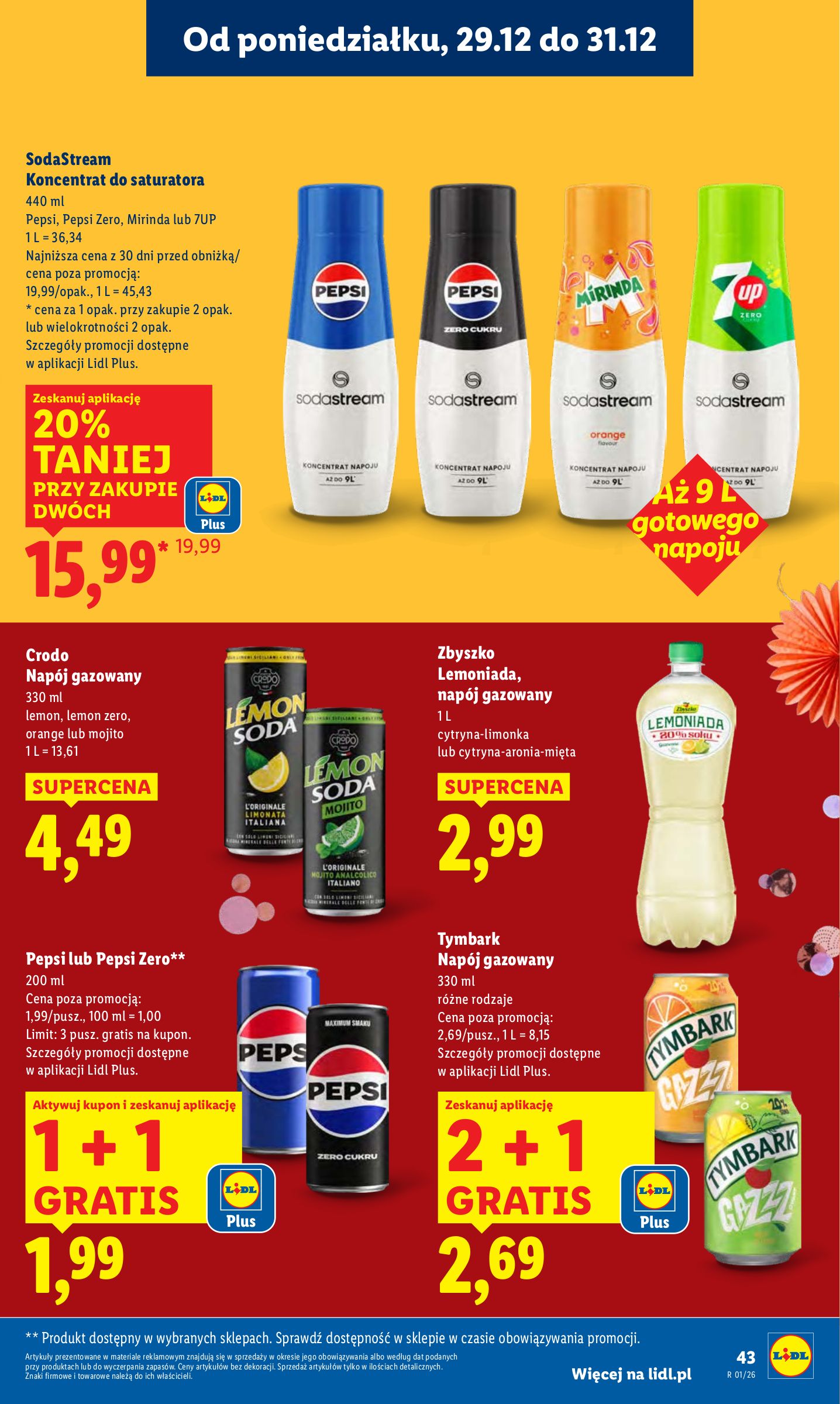 lidl - Gazetka Lidl - ważna od 29.12. do 31.12. - page: 43