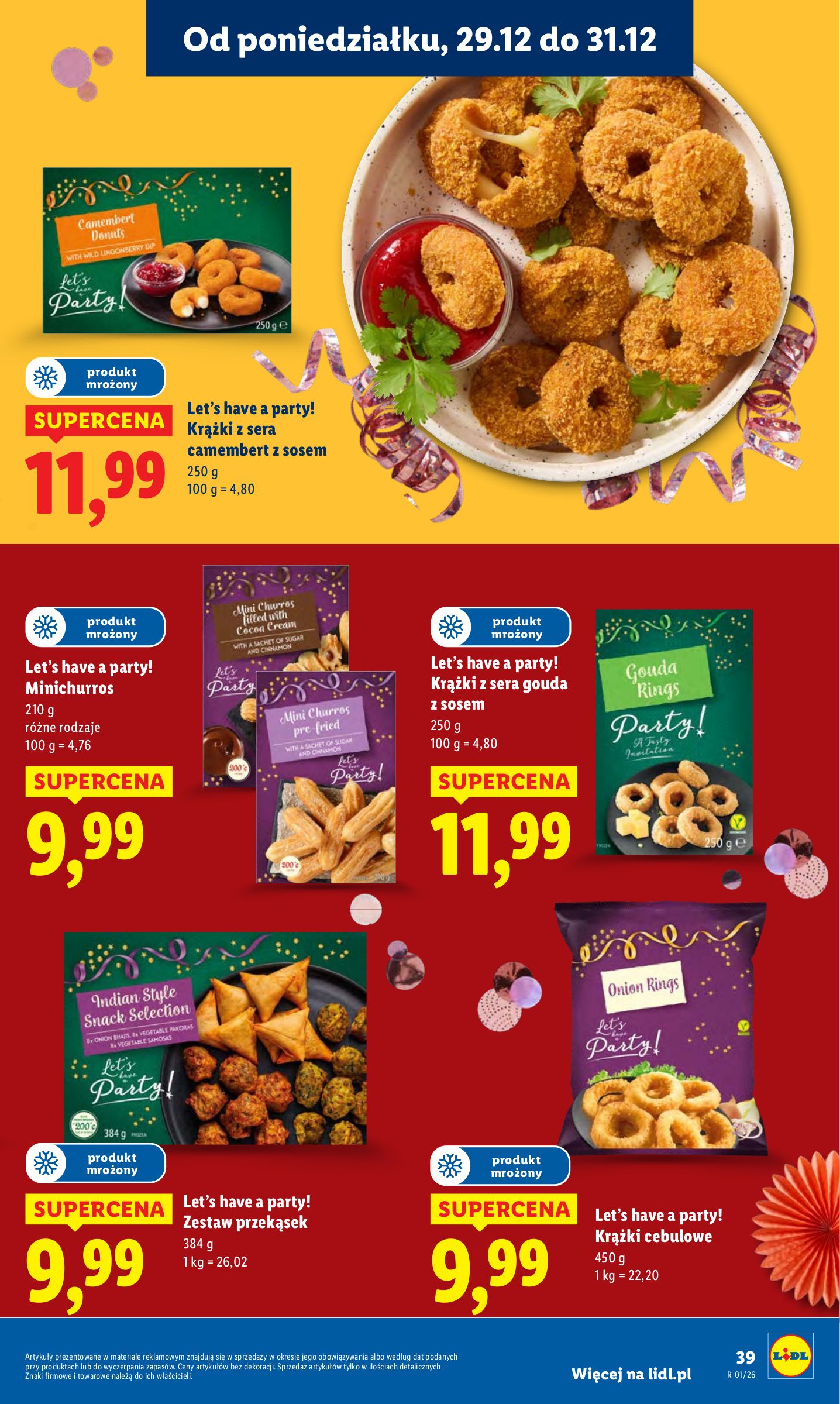 lidl - Gazetka Lidl - ważna od 29.12. do 31.12. - page: 39
