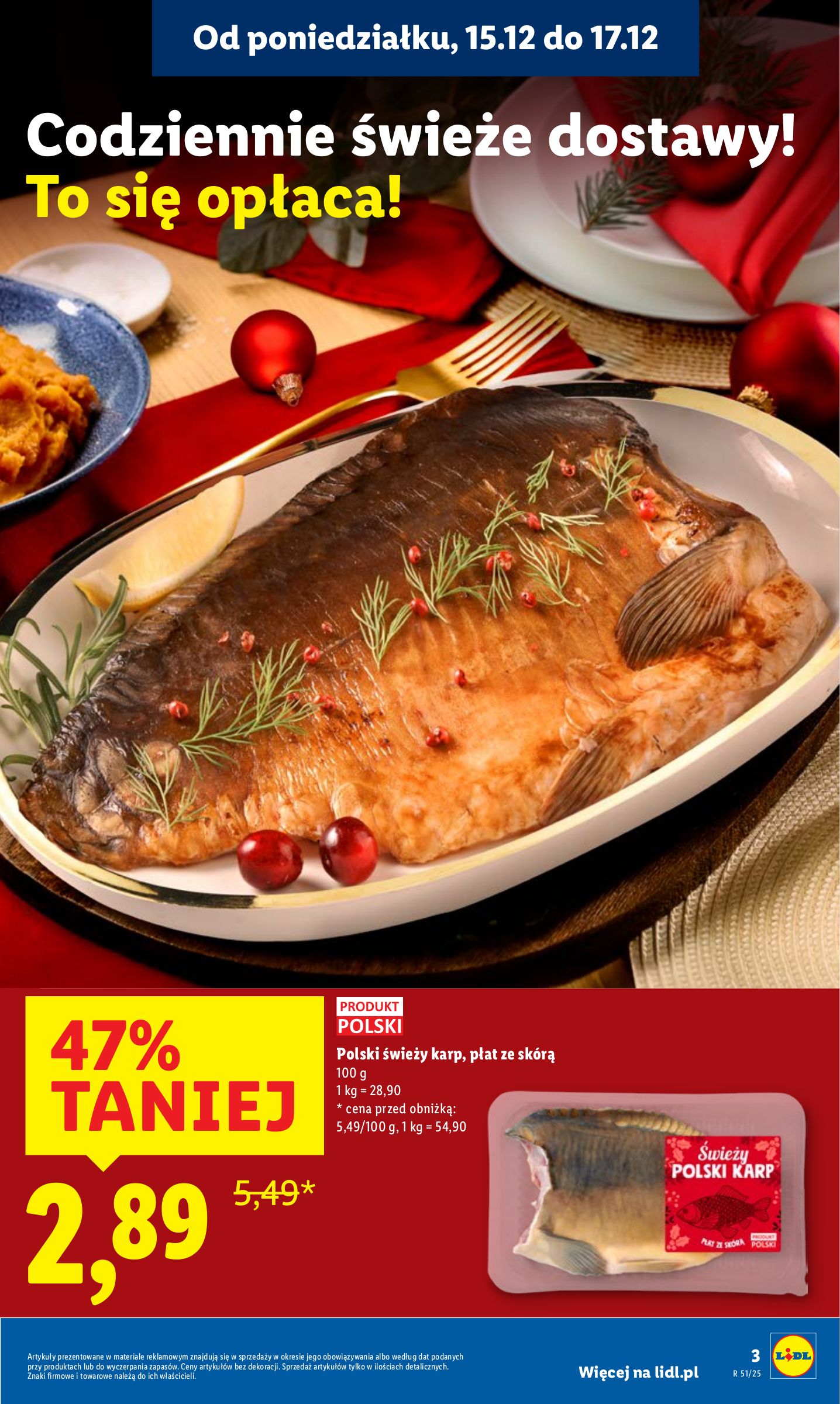 lidl - Gazetka Lidl - ważna od 15.12. do 17.12. - page: 3