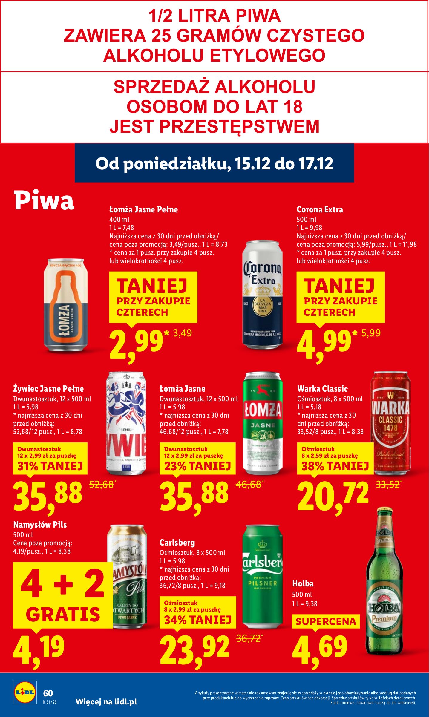 lidl - Gazetka Lidl - ważna od 15.12. do 17.12. - page: 62