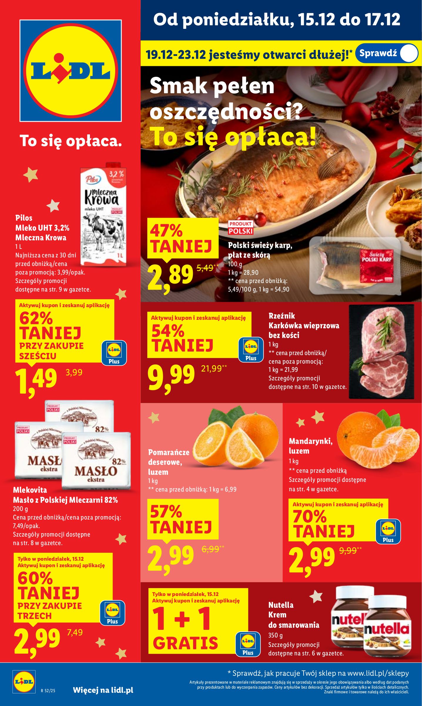 lidl - Gazetka Lidl - ważna od 15.12. do 17.12.