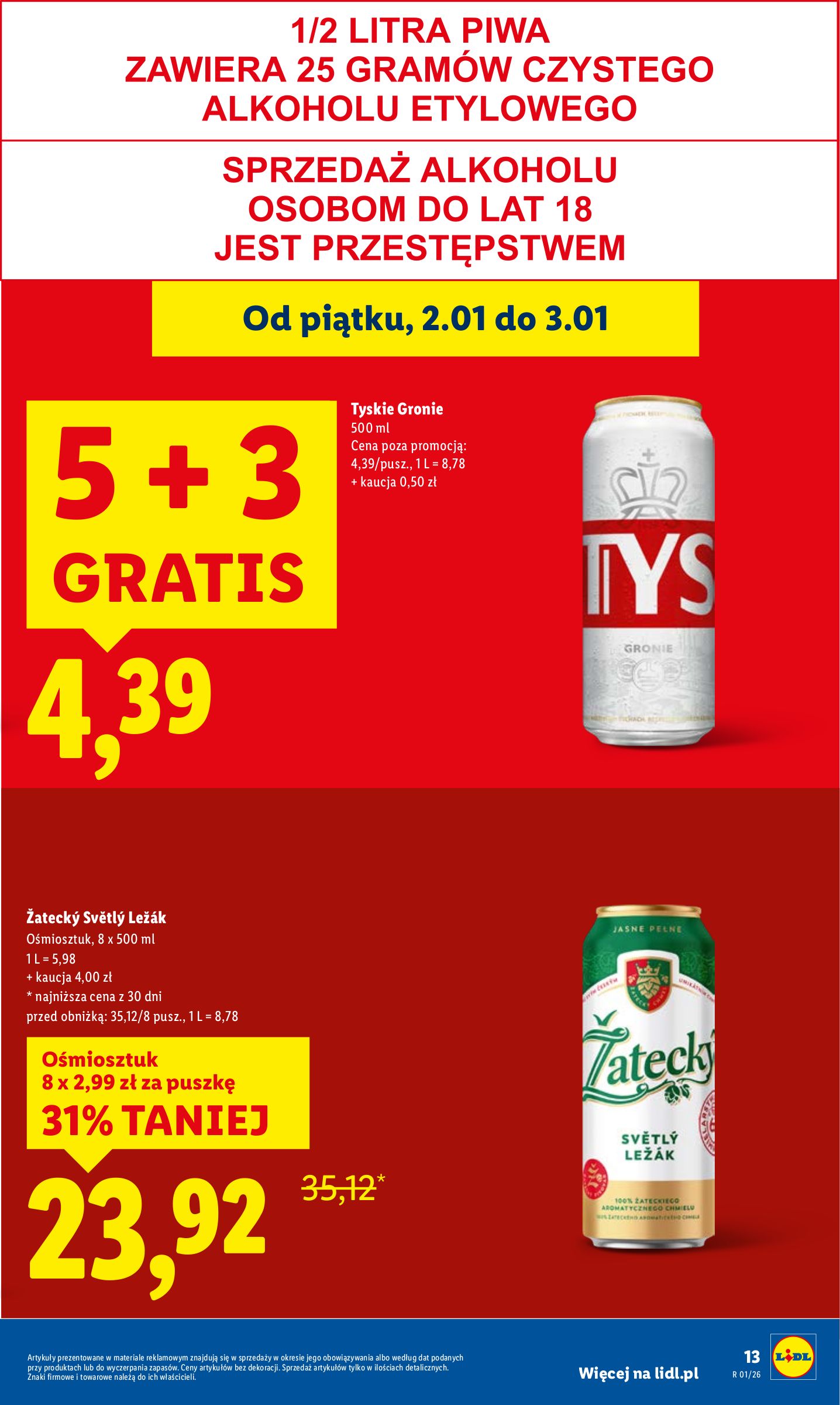 lidl - Gazetka Lidl - ważna od 02.01. do 03.01. - page: 13