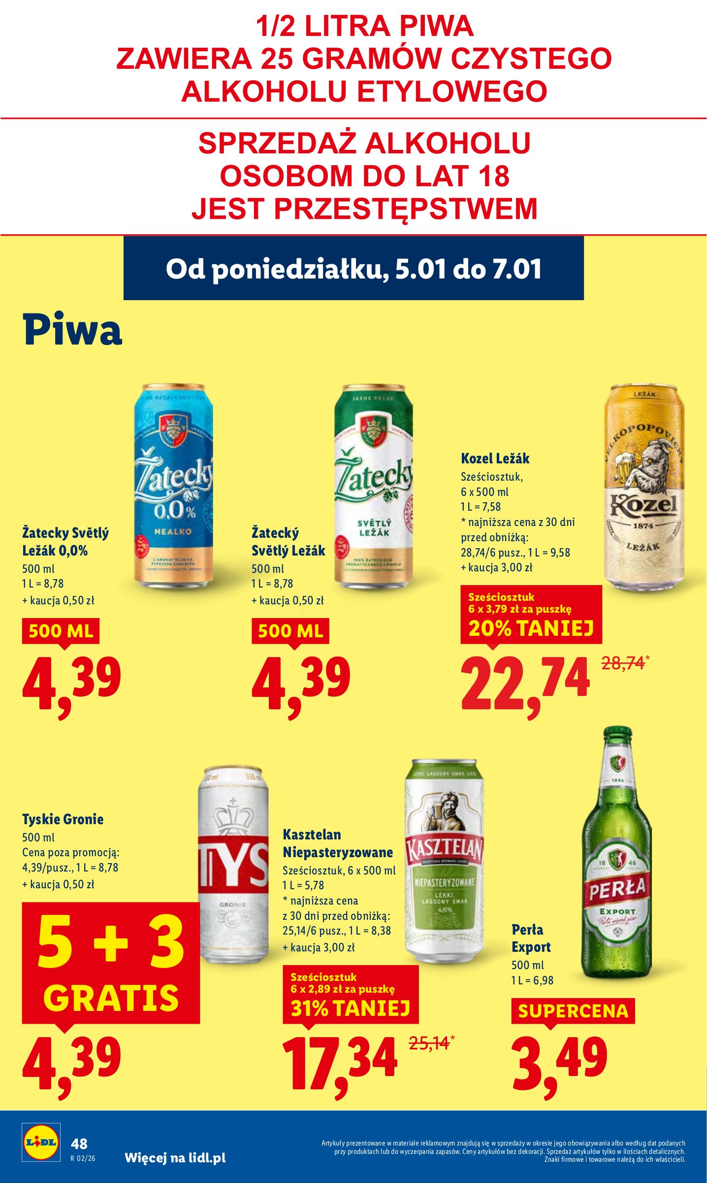lidl - Gazetka Lidl - ważna od 05.01. do 07.01. - page: 50