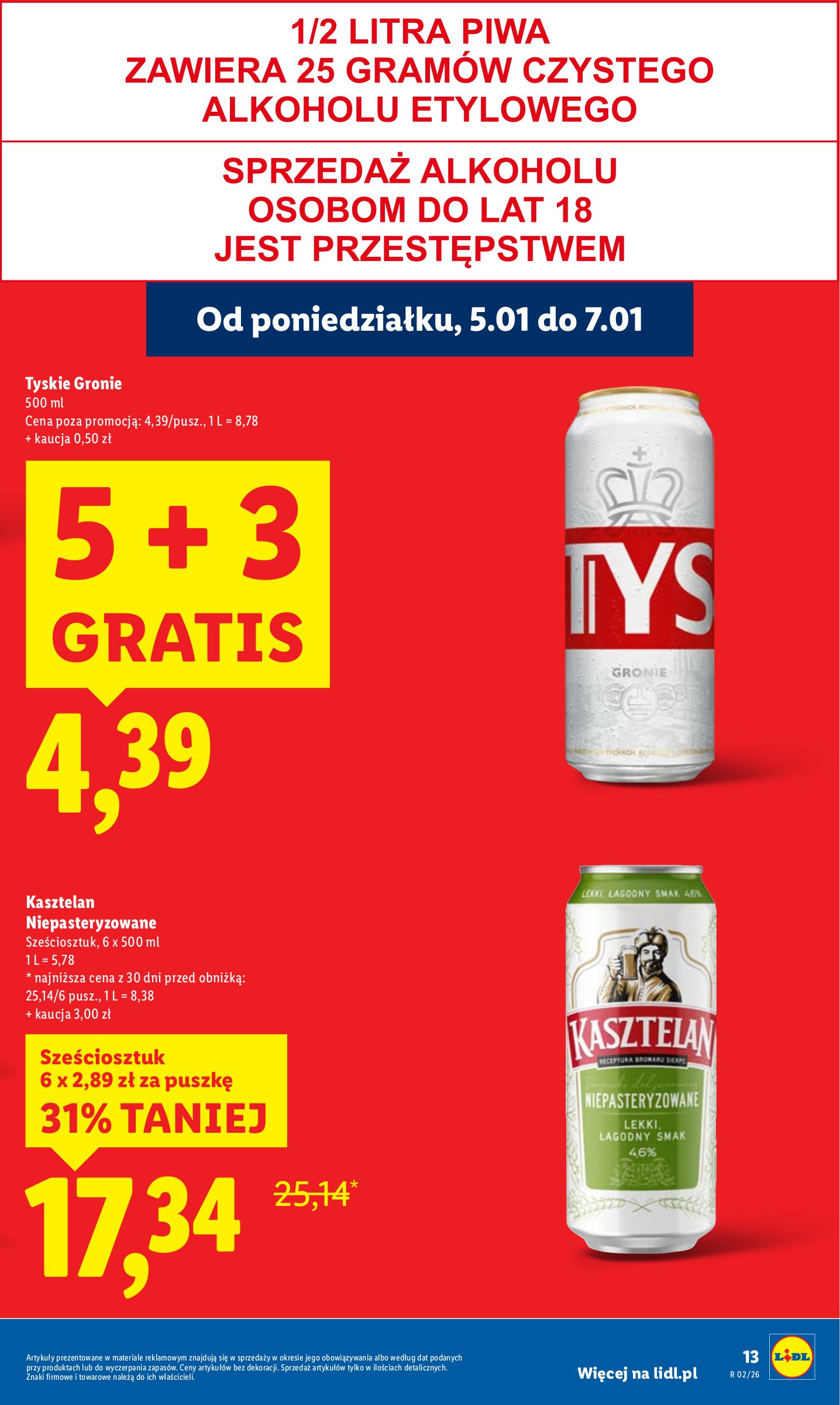 lidl - Gazetka Lidl - ważna od 05.01. do 07.01. - page: 13