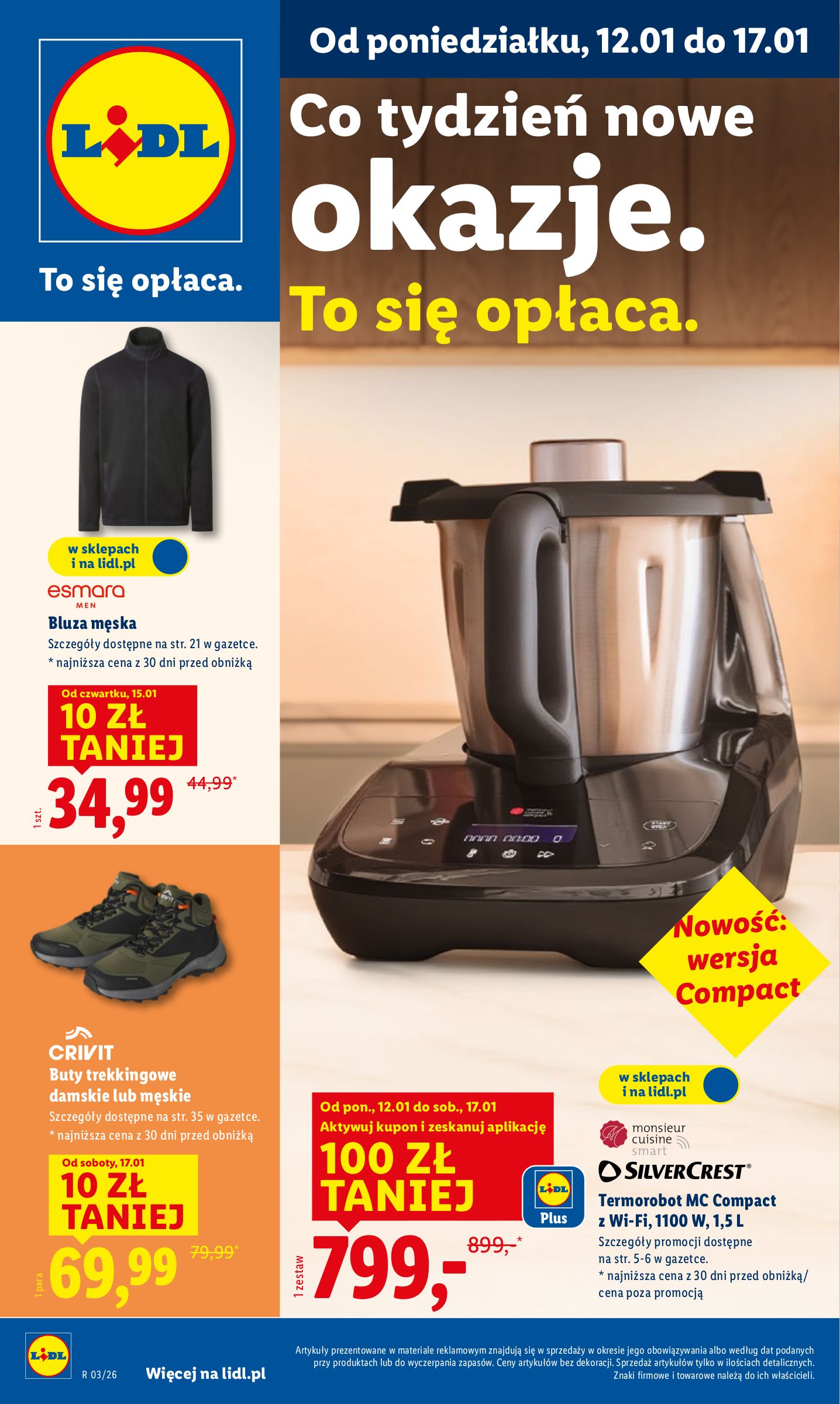 lidl - Gazetka Lidl - Katalog Okazji - ważna od 12.01. do 17.01.