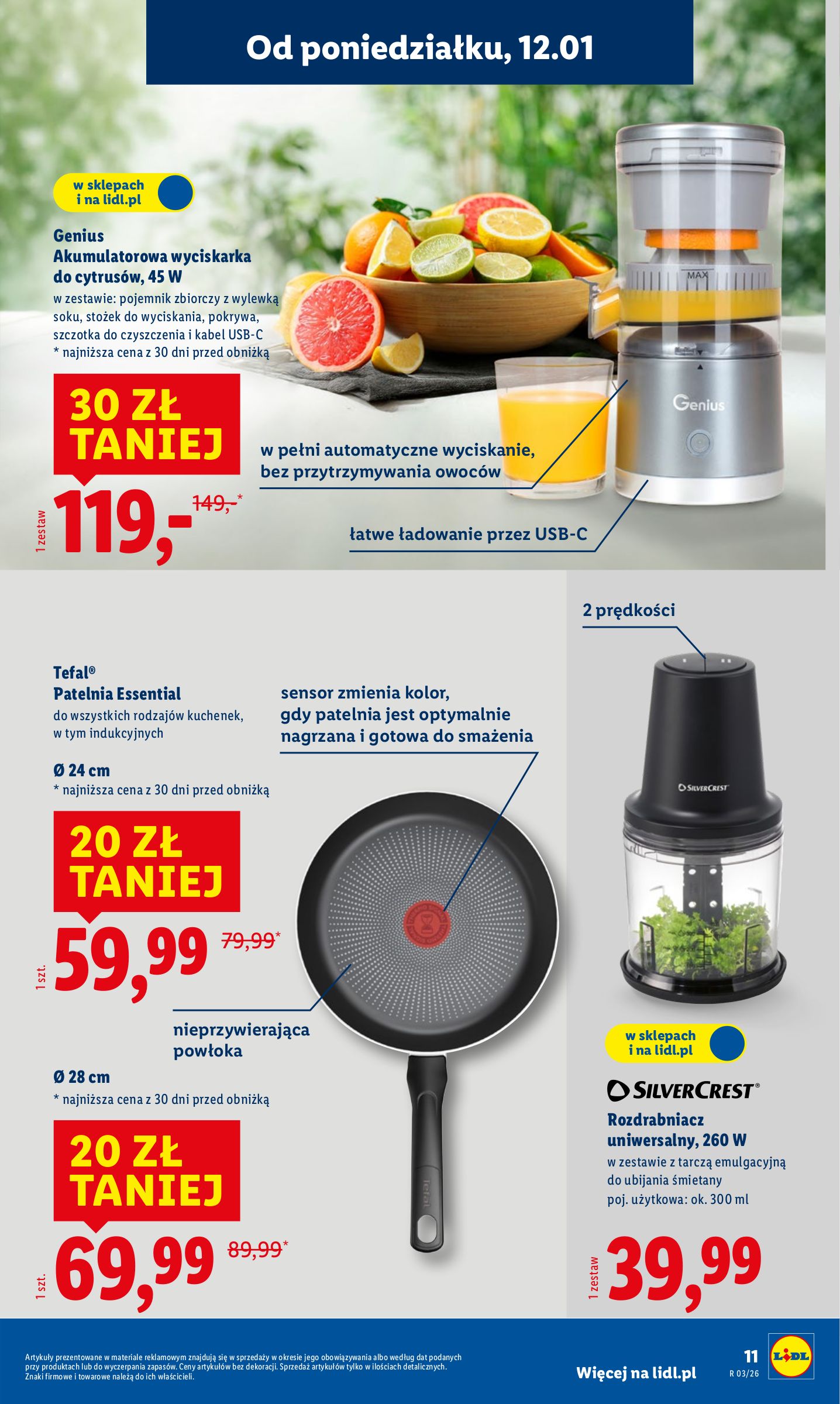 lidl - Gazetka Lidl - Katalog Okazji - ważna od 12.01. do 17.01. - page: 11