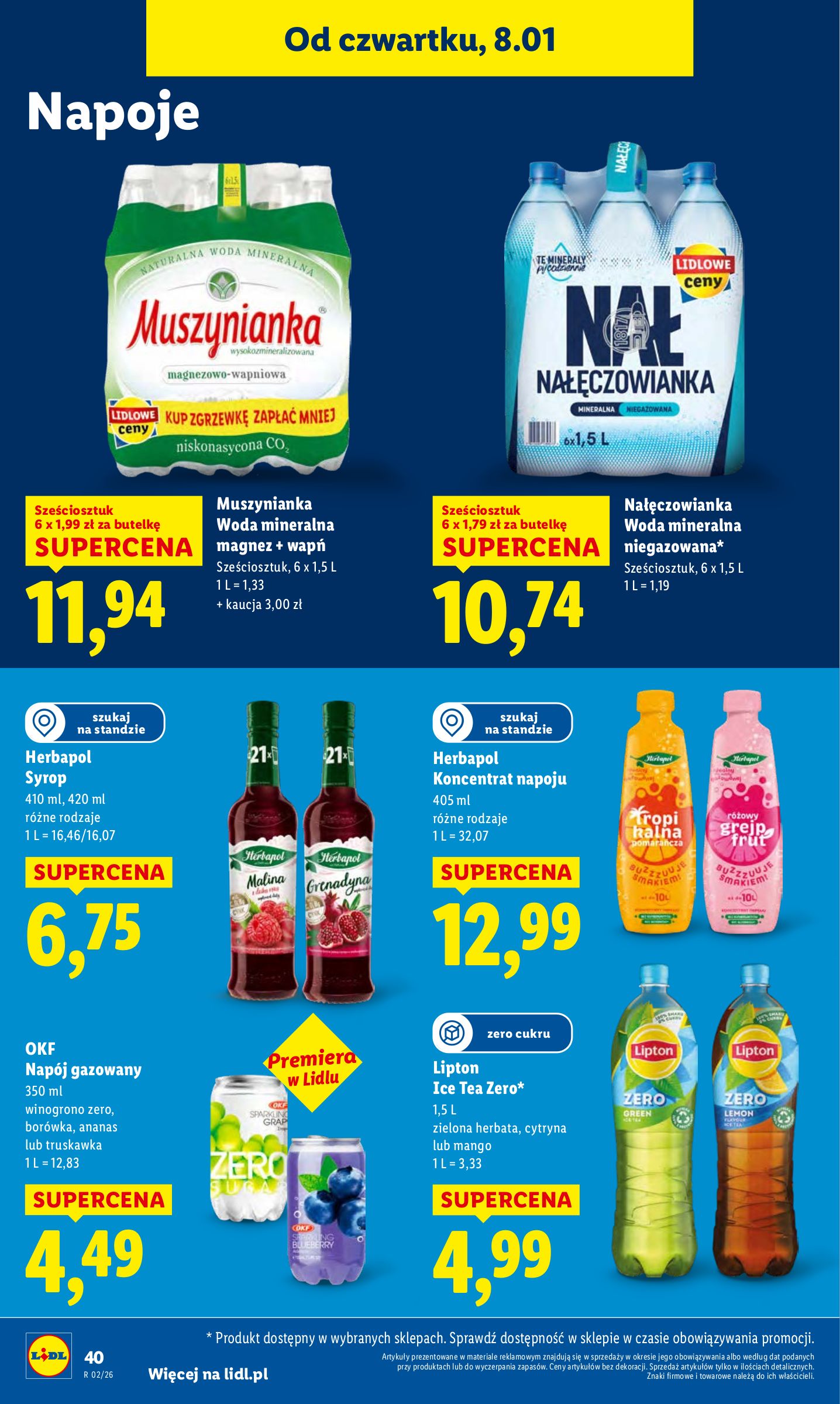 lidl - Gazetka Lidl - ważna od 08.01. do 10.01. - page: 40