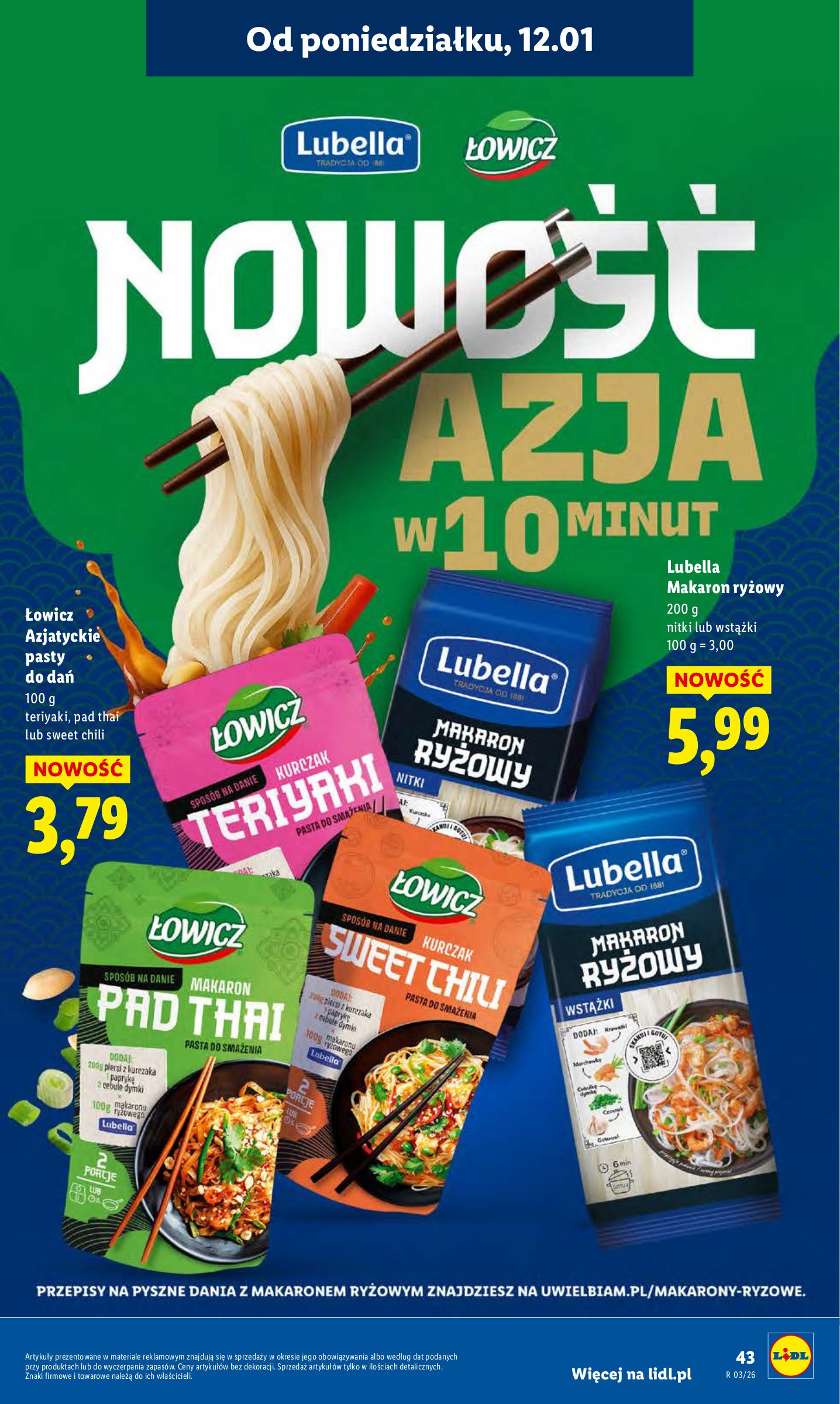 lidl - Gazetka Lidl - ważna od 12.01. do 14.01. - page: 43
