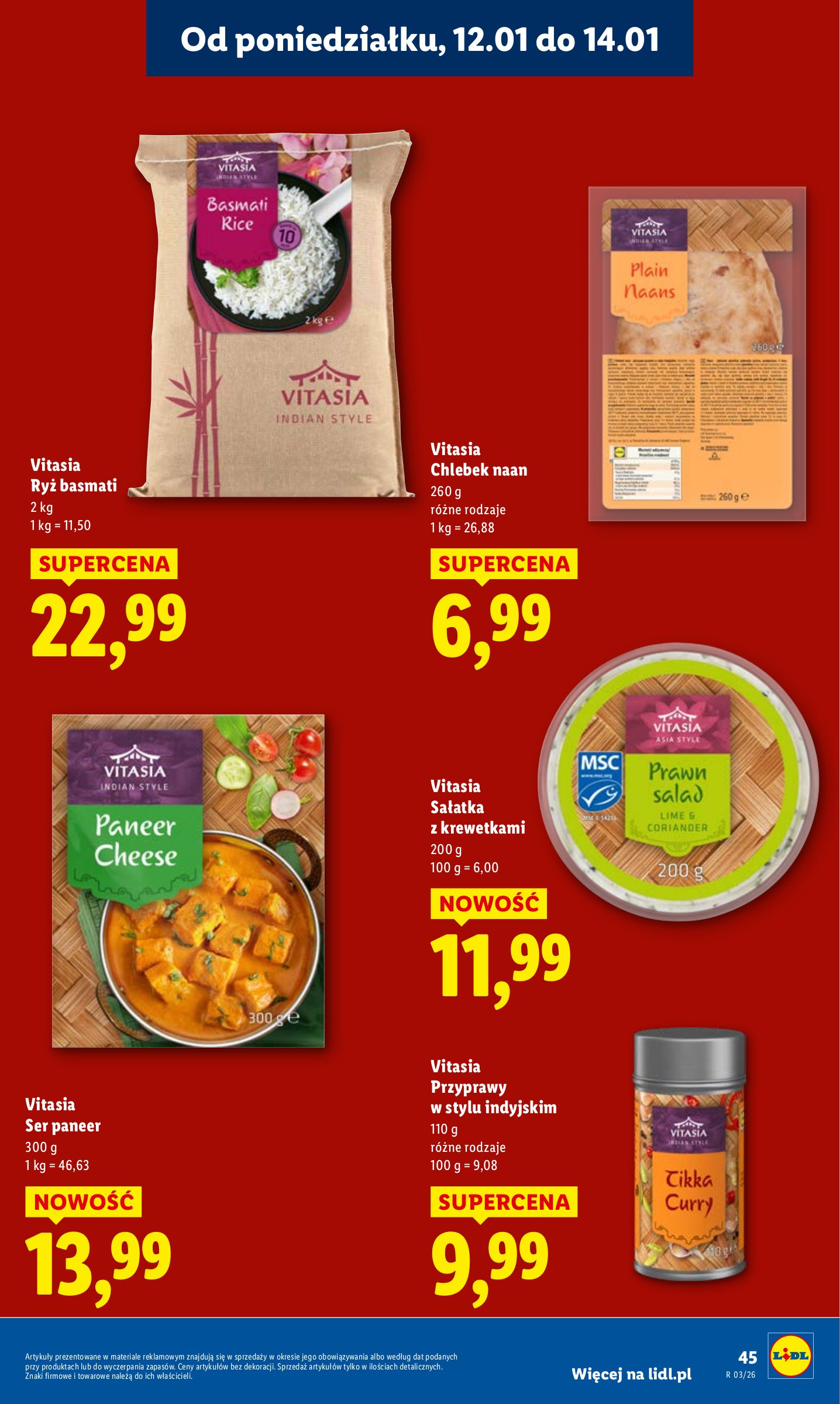 lidl - Gazetka Lidl - ważna od 12.01. do 14.01. - page: 45