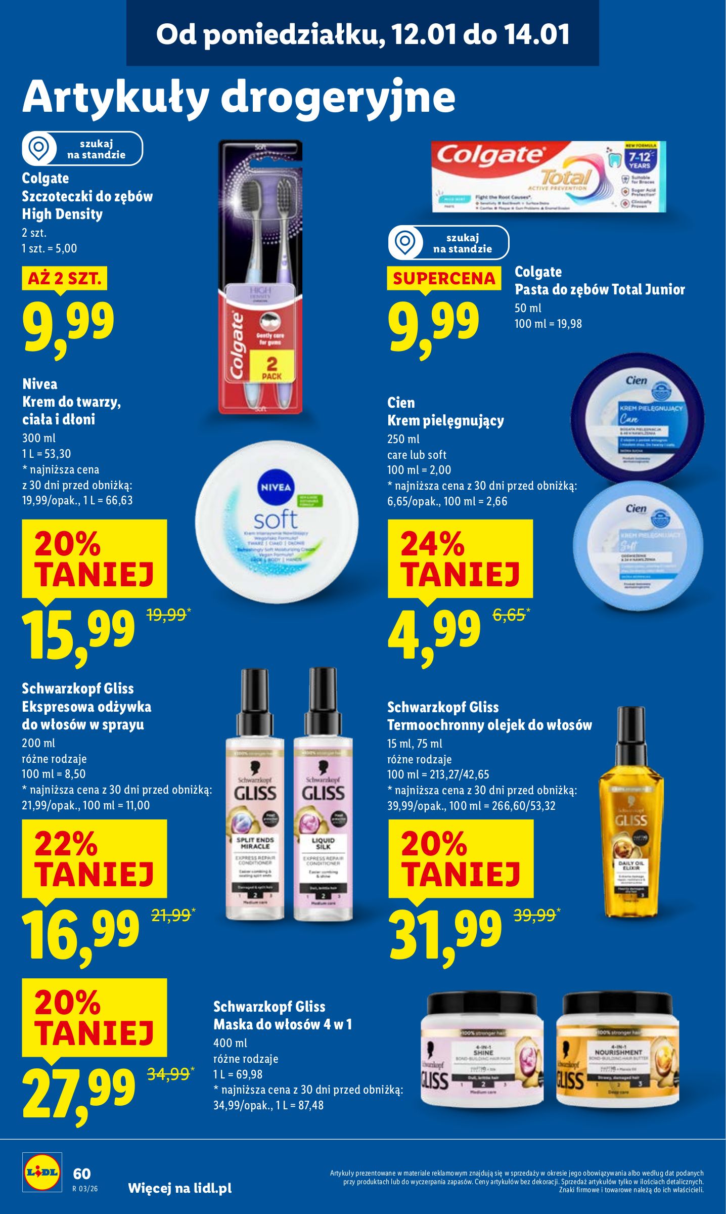 lidl - Gazetka Lidl - ważna od 12.01. do 14.01. - page: 60
