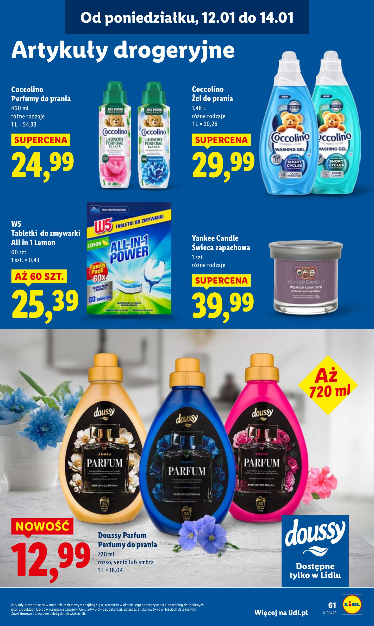 lidl - Gazetka Lidl - ważna od 12.01. do 14.01. - page: 61