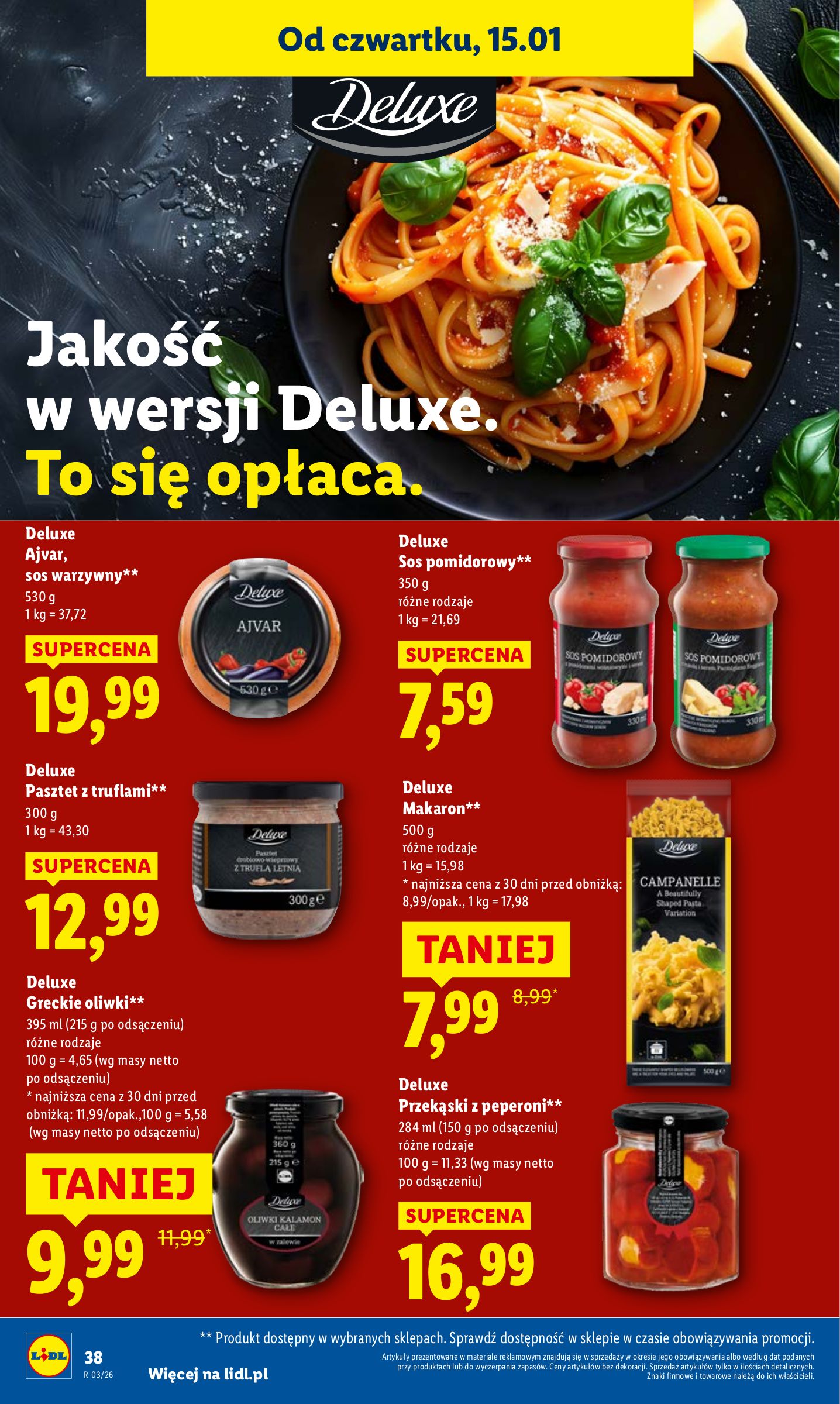 lidl - Gazetka Lidl - ważna od 15.01. do 17.01. - page: 38