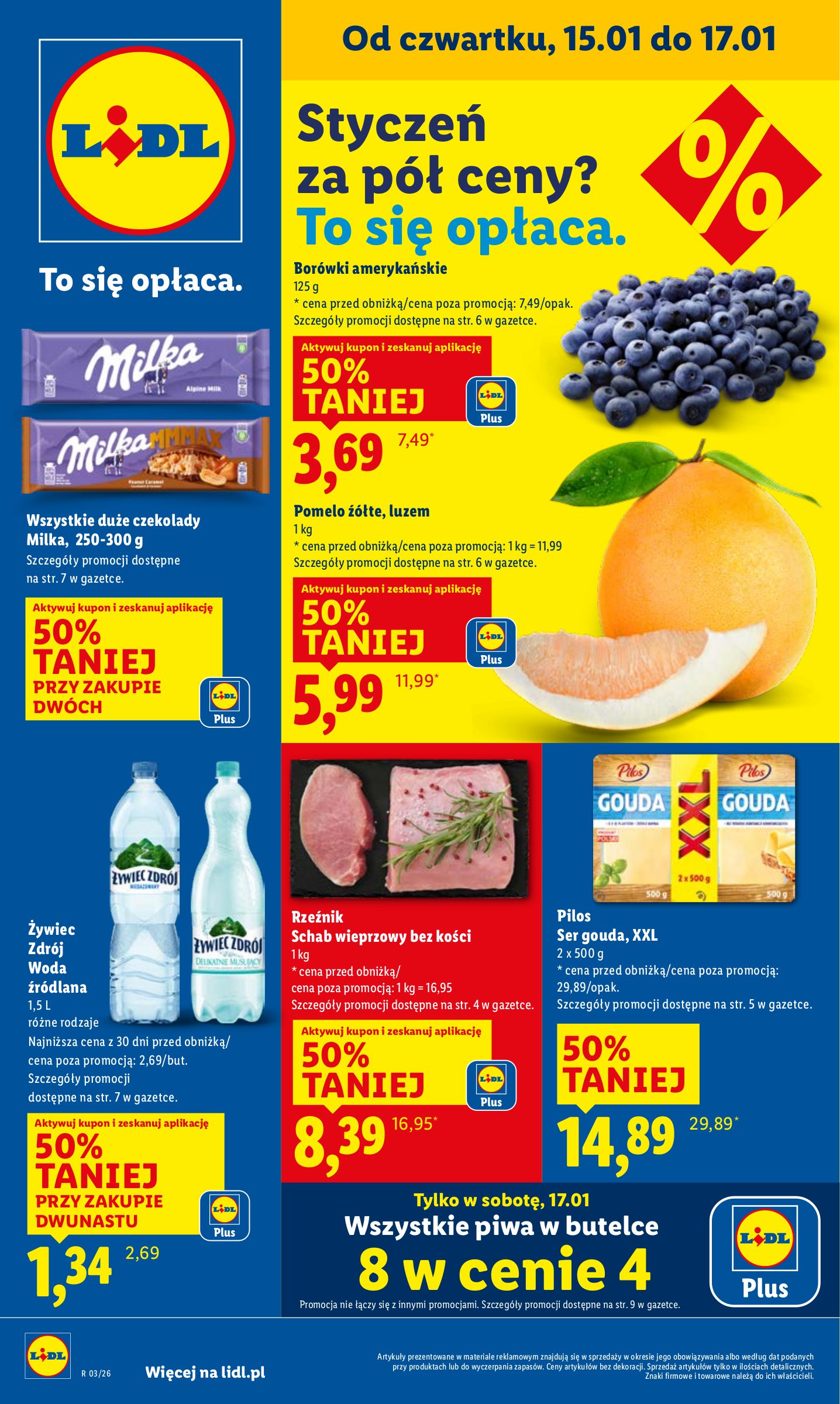 lidl - Gazetka Lidl - ważna od 15.01. do 17.01. - page: 1