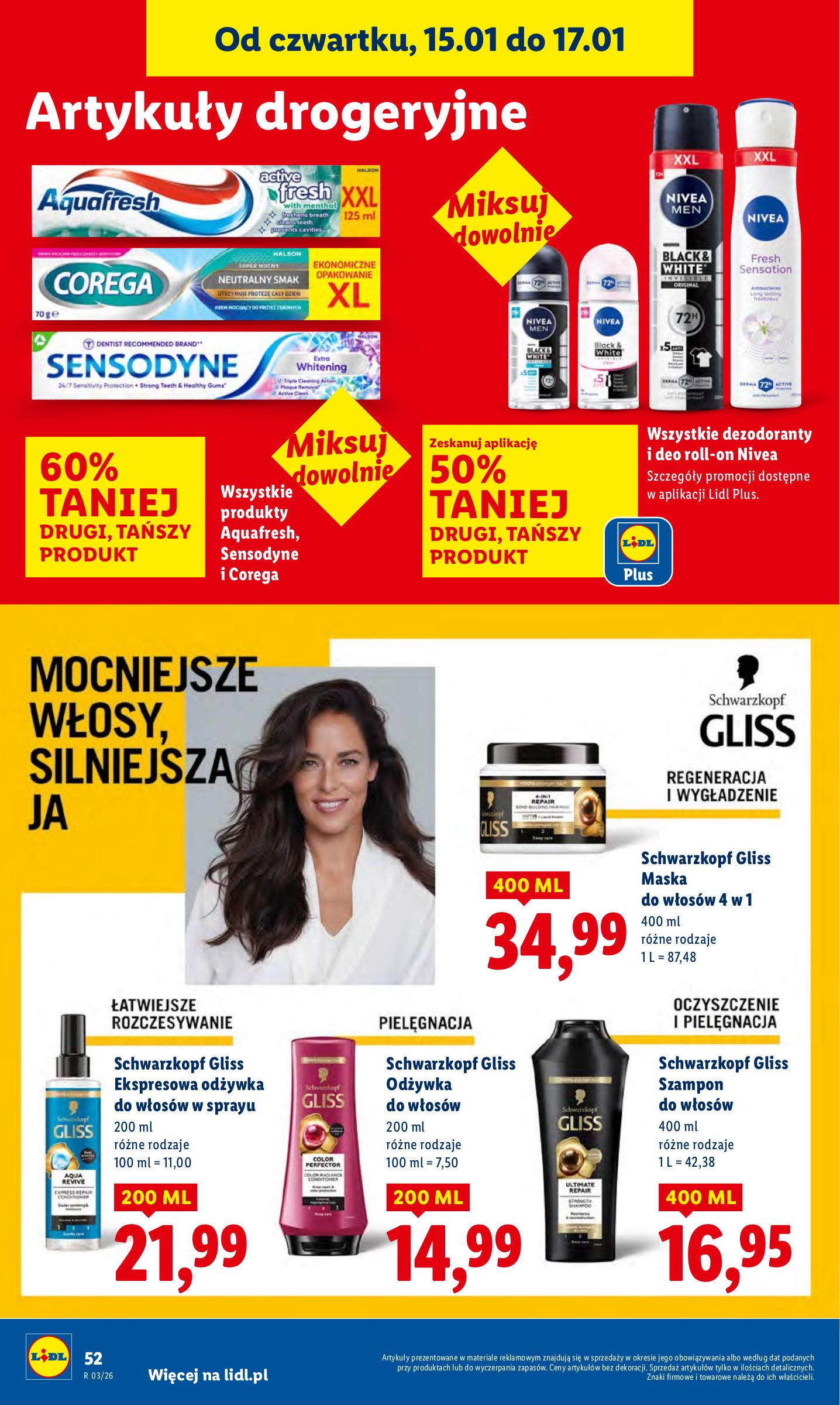 lidl - Gazetka Lidl - ważna od 15.01. do 17.01. - page: 52