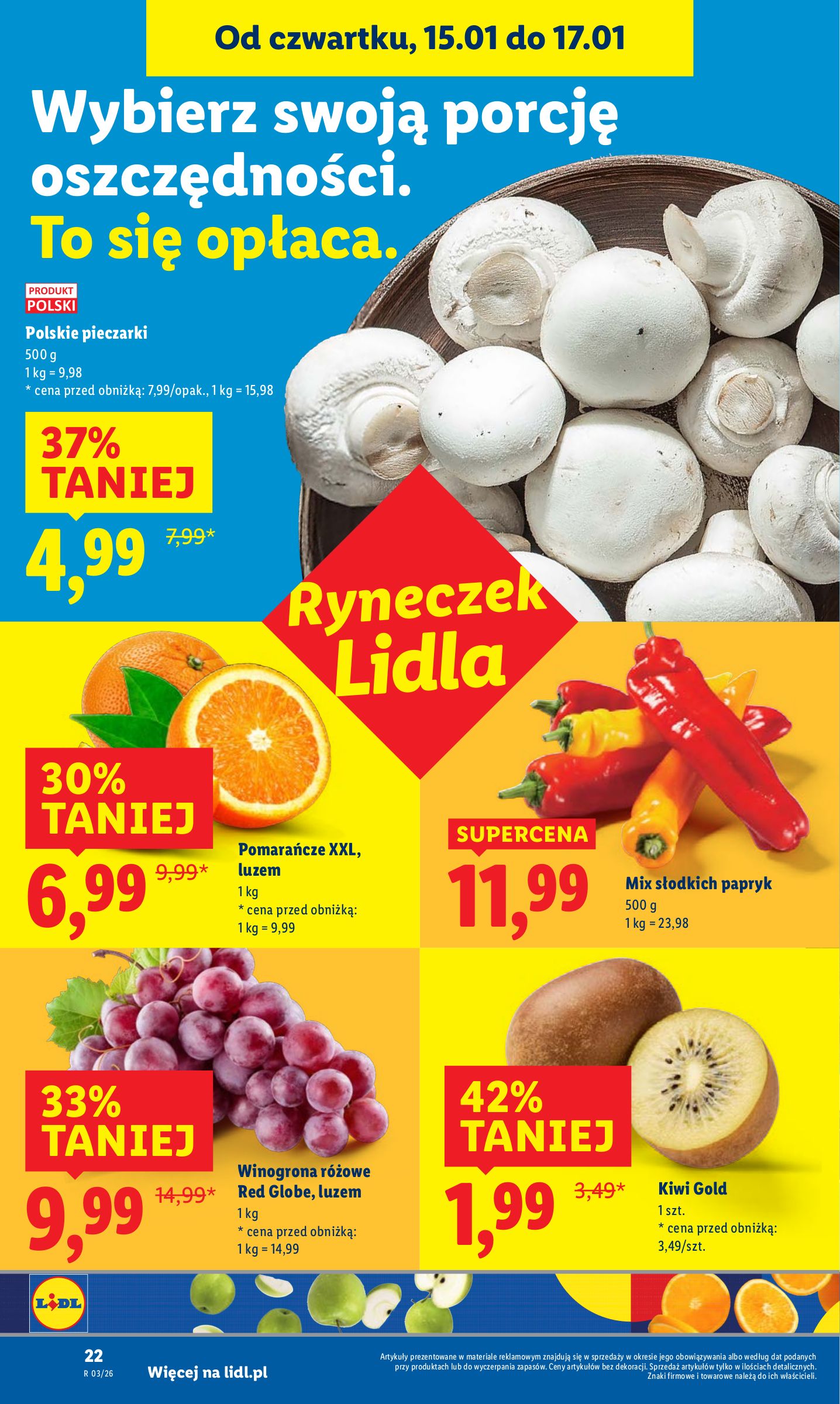 lidl - Gazetka Lidl - ważna od 15.01. do 17.01. - page: 22