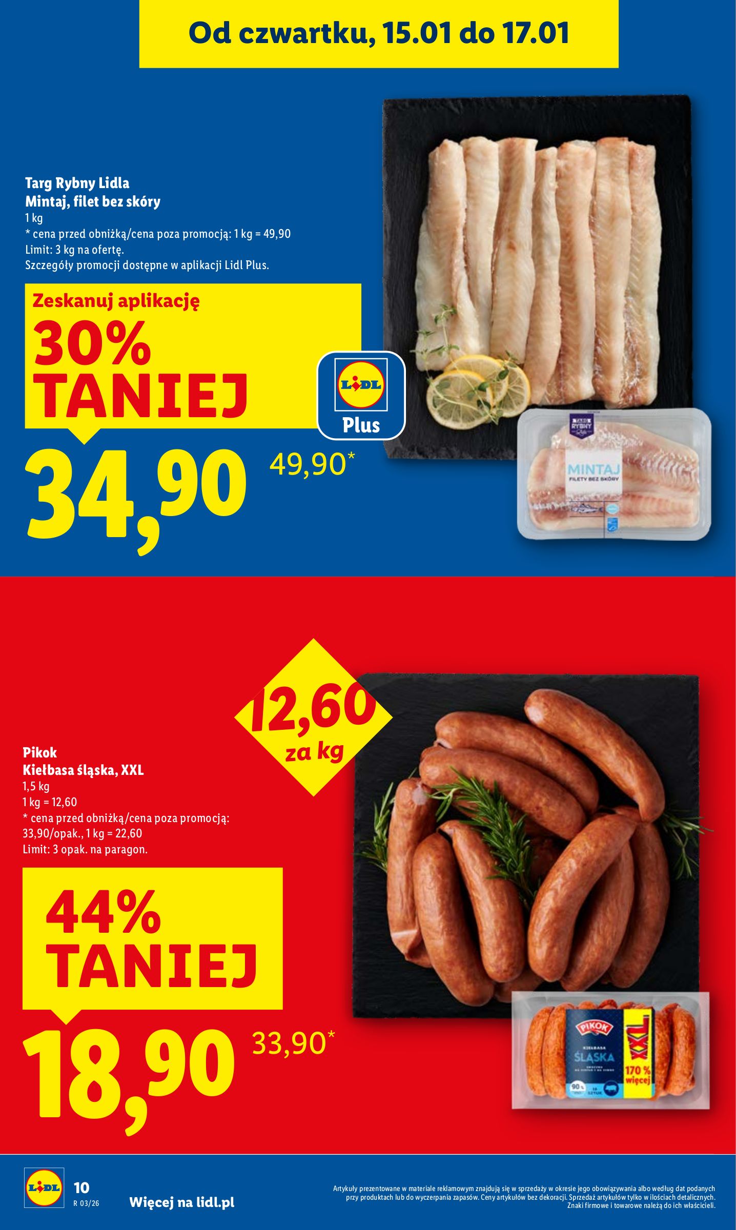 lidl - Gazetka Lidl - ważna od 15.01. do 17.01. - page: 10