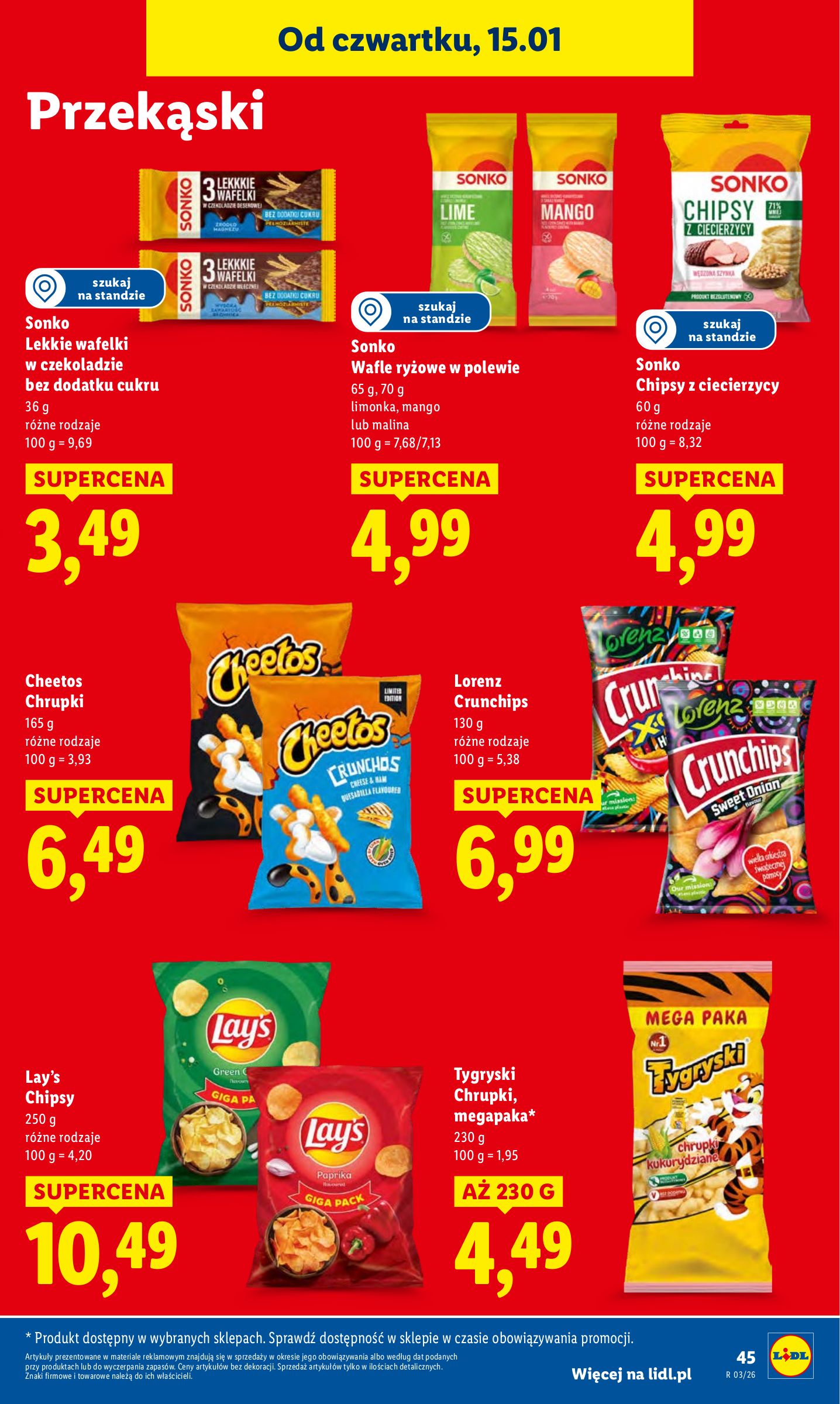 lidl - Gazetka Lidl - ważna od 15.01. do 17.01. - page: 45