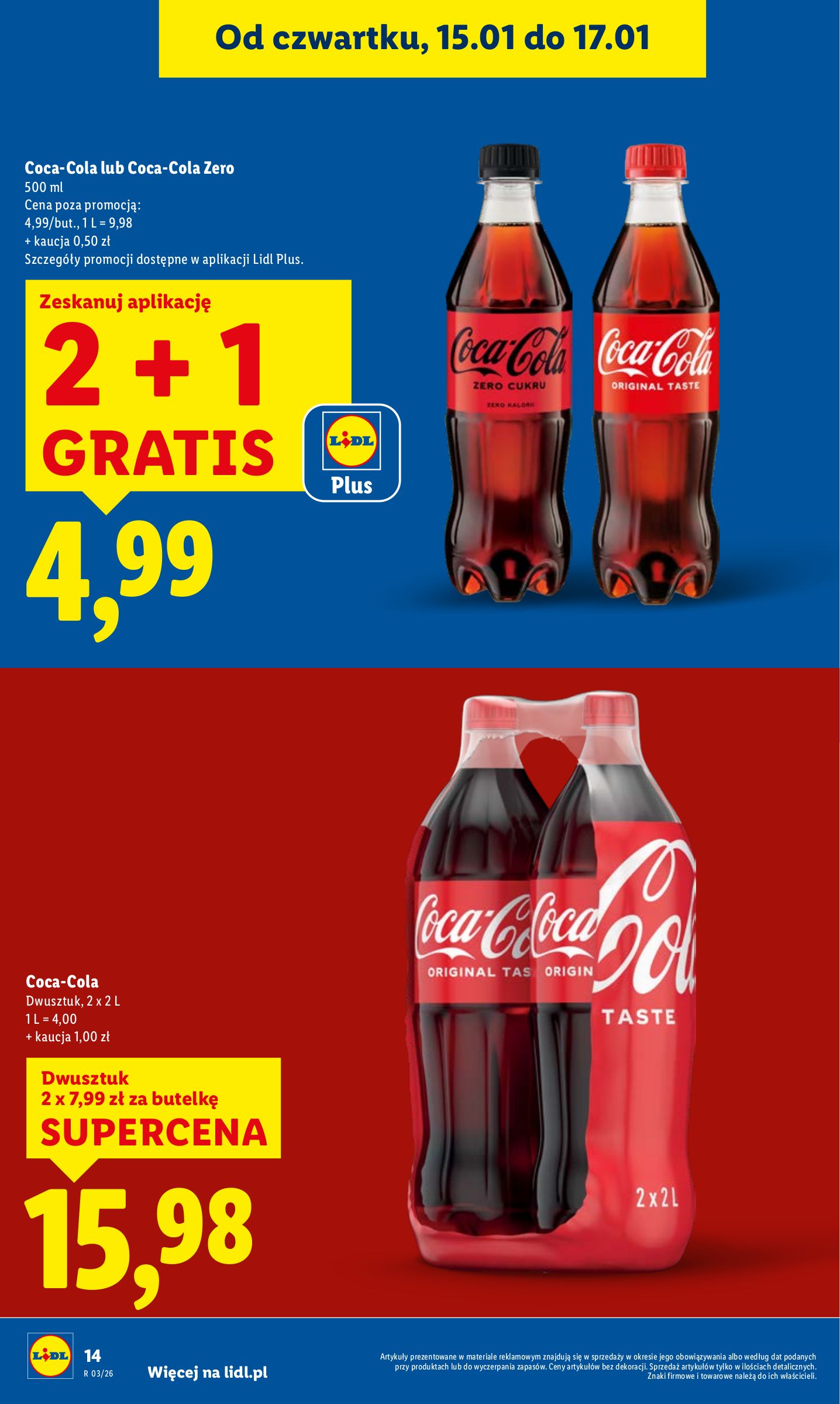 lidl - Gazetka Lidl - ważna od 15.01. do 17.01. - page: 14