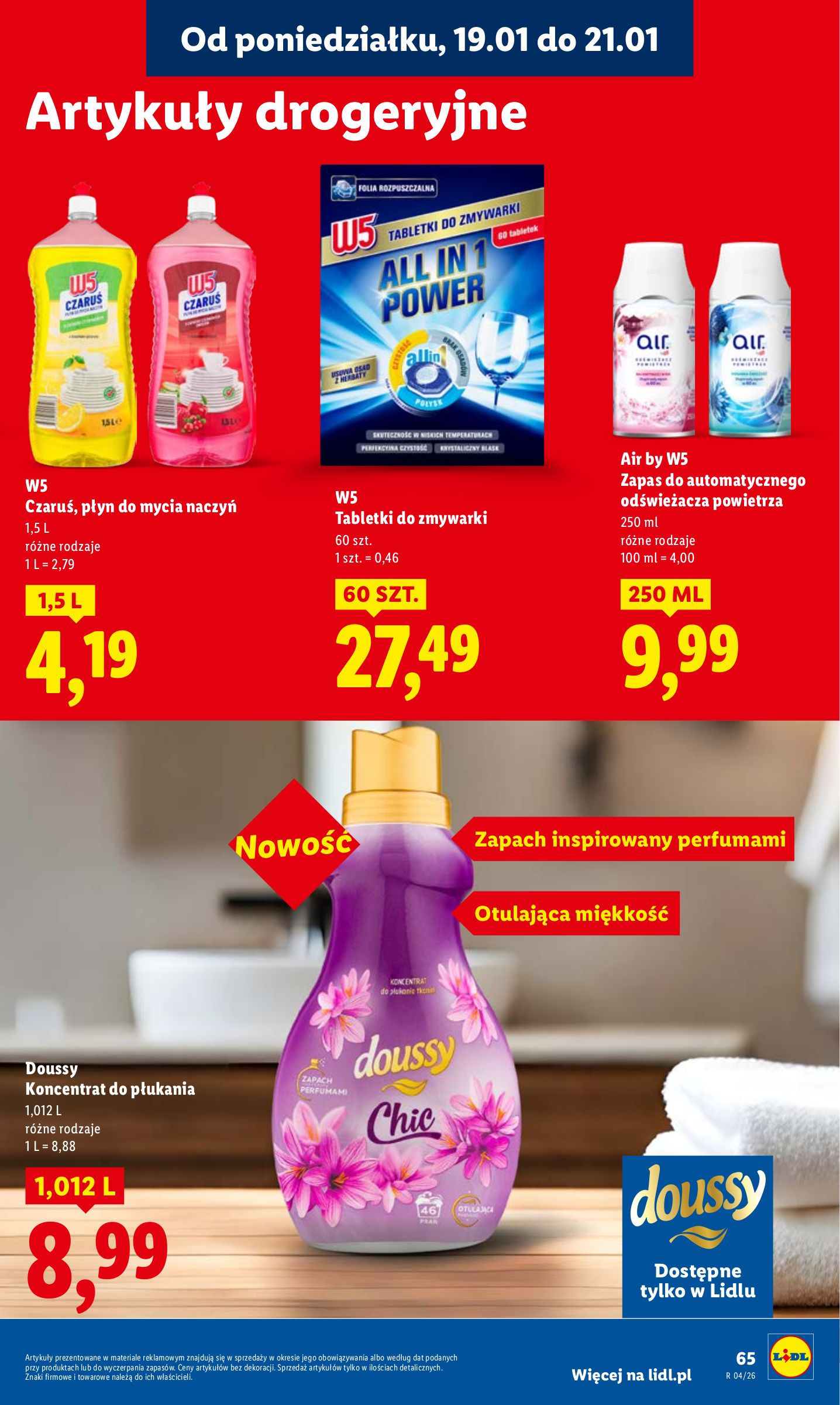 lidl - Gazetka Lidl - ważna od 19.01. do 21.01. - page: 65
