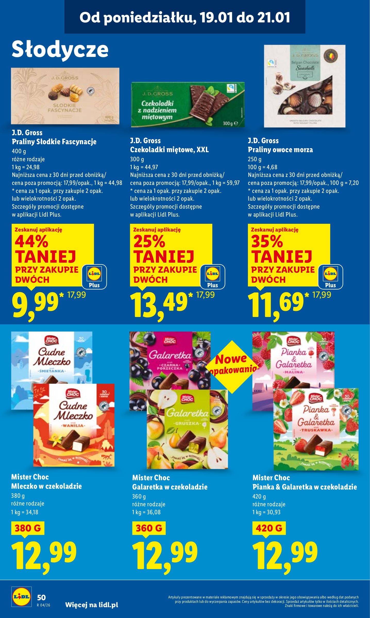 lidl - Gazetka Lidl - ważna od 19.01. do 21.01. - page: 50
