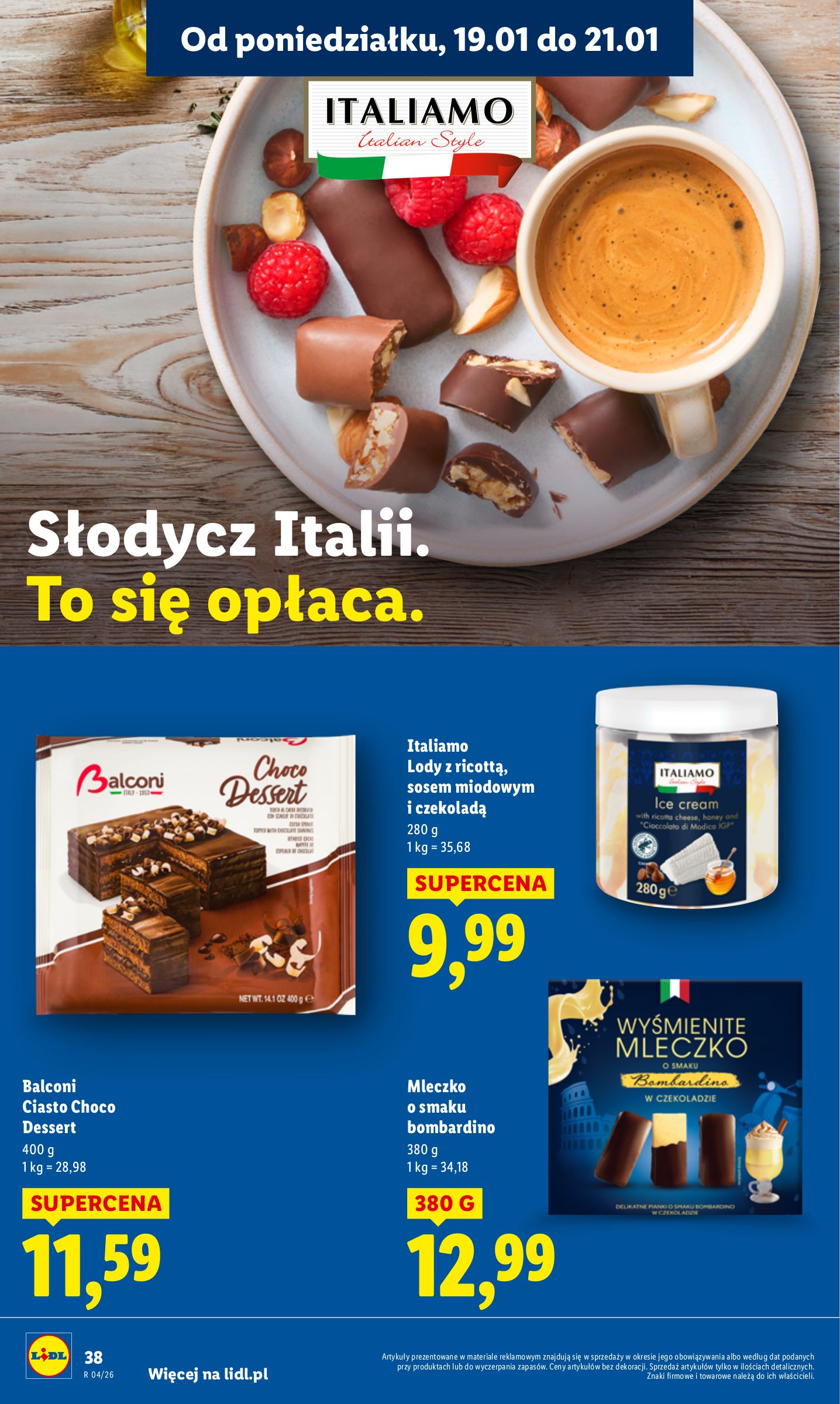 lidl - Gazetka Lidl - ważna od 19.01. do 21.01. - page: 38