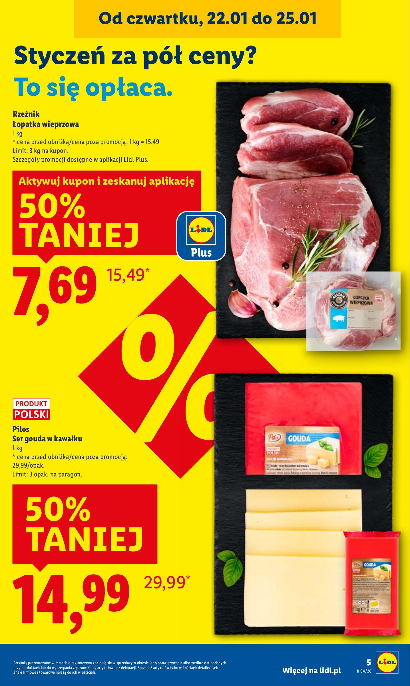 lidl - Gazetka Lidl - ważna od 22.01. do 25.01. - page: 5