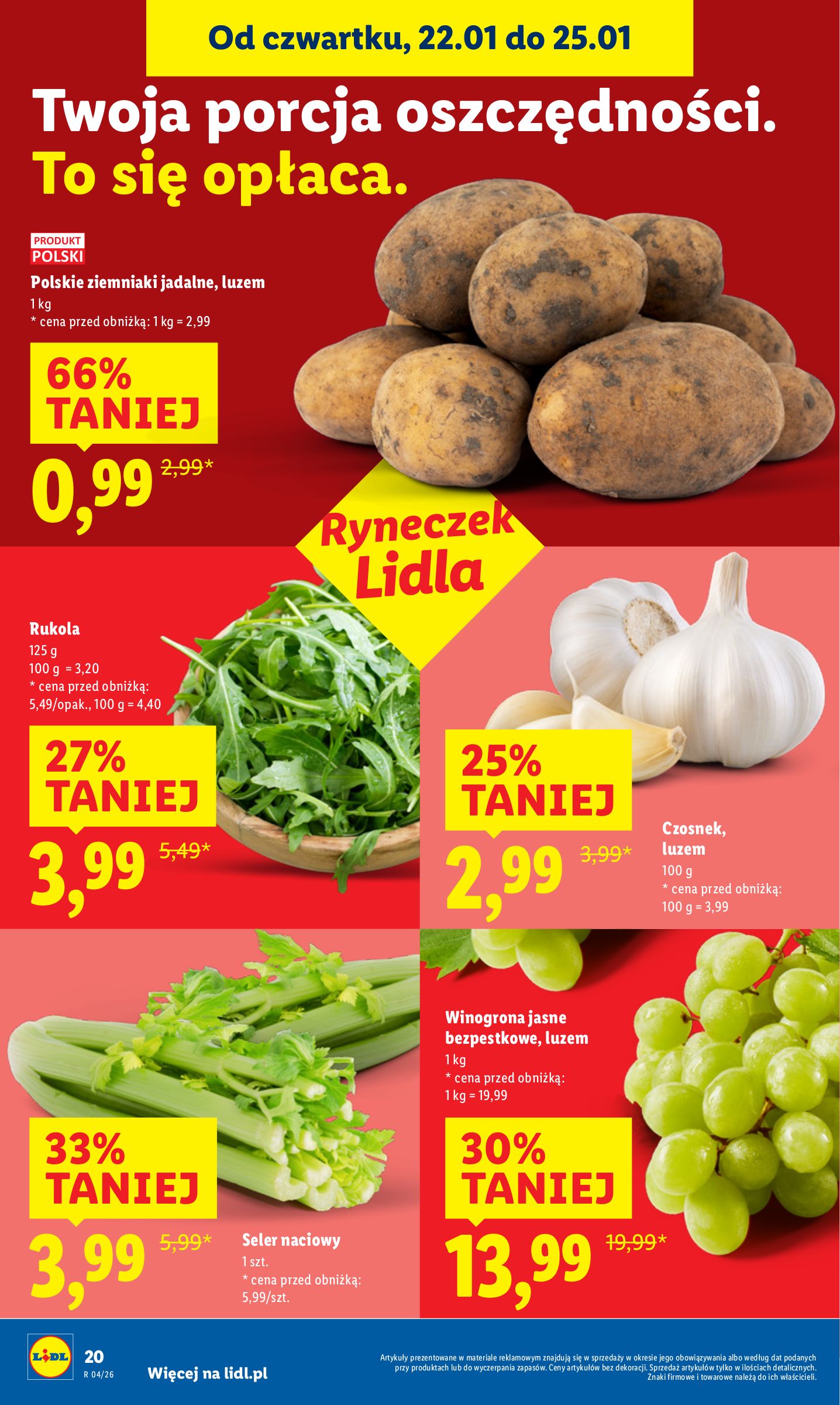 lidl - Gazetka Lidl - ważna od 22.01. do 25.01. - page: 20