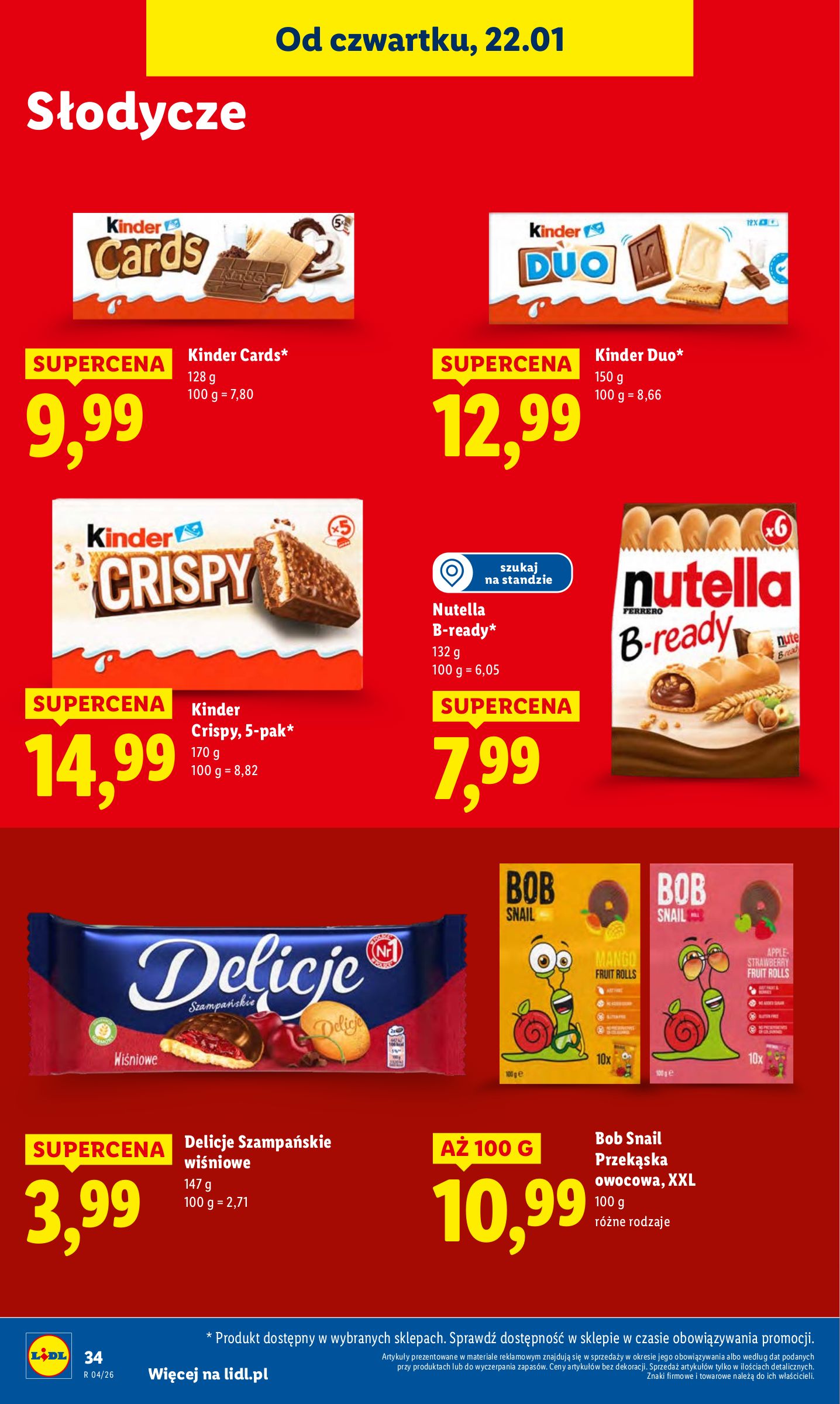 lidl - Gazetka Lidl - ważna od 22.01. do 25.01. - page: 34