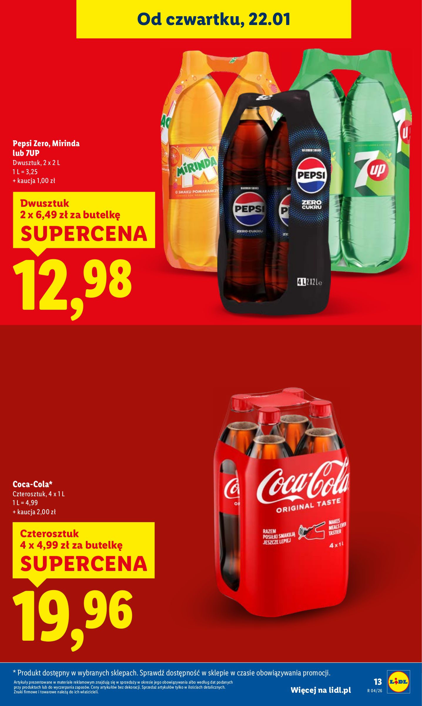 lidl - Gazetka Lidl - ważna od 22.01. do 25.01. - page: 13