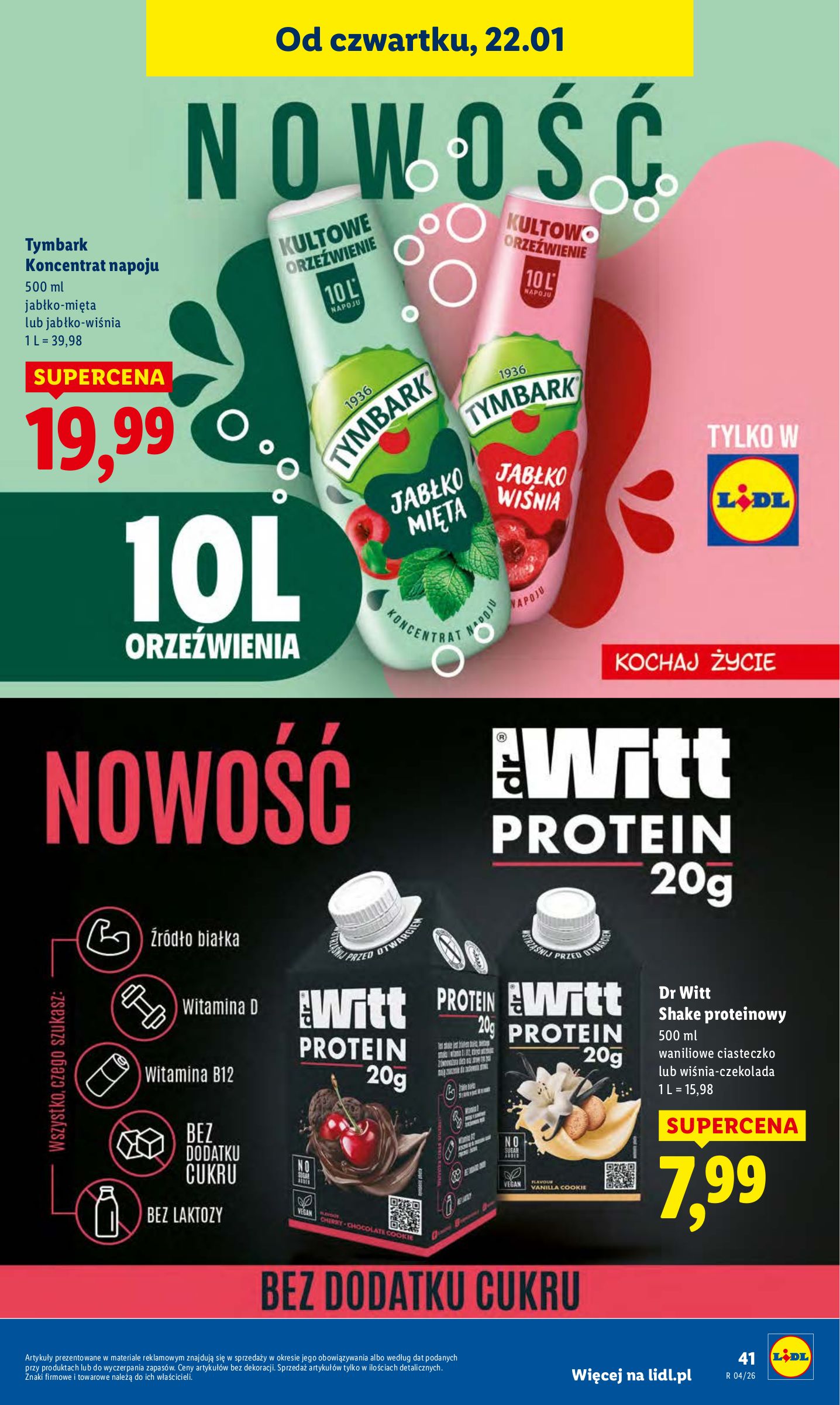 lidl - Gazetka Lidl - ważna od 22.01. do 25.01. - page: 41