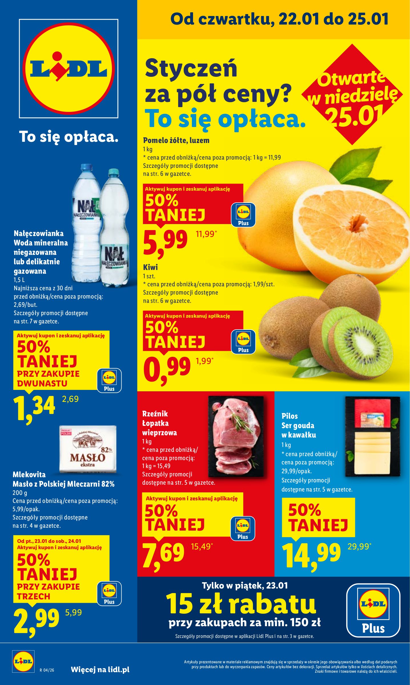 lidl - Gazetka Lidl - ważna od 22.01. do 25.01.